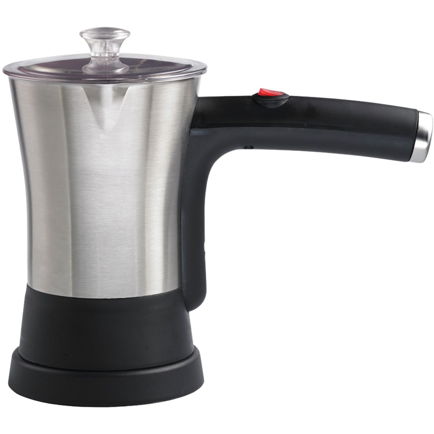 Brentwood TS-117S Turkish/Greek Coffee Maker, Black/Silver