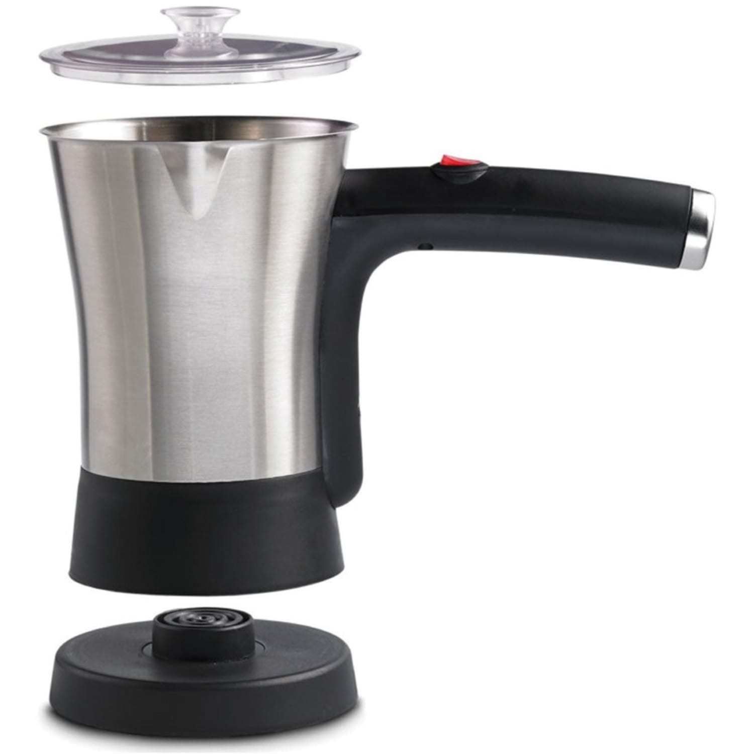 Brentwood TS-117S Turkish/Greek Coffee Maker, Black/Silver - Image 3