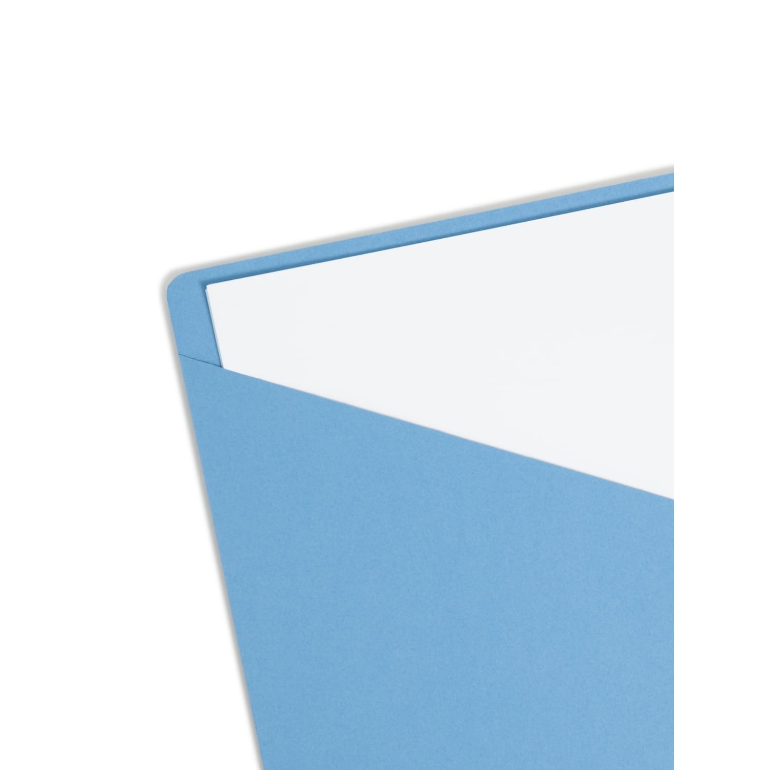 Smead Slash File Jackets Convenience Pack, 9 1/2in x 11 3/4in, Blue, Pack Of 25 - Image 3