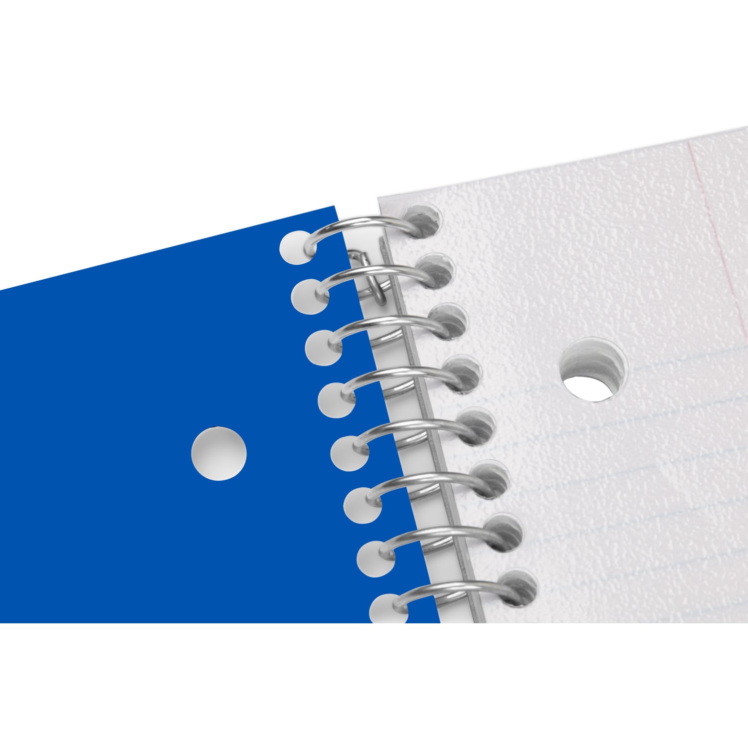Office Depot Brand Stellar Poly Notebook, 8-1/2in x 11in, 1 Subject, College Ruled, 100 Sheets, Blue - Image 5