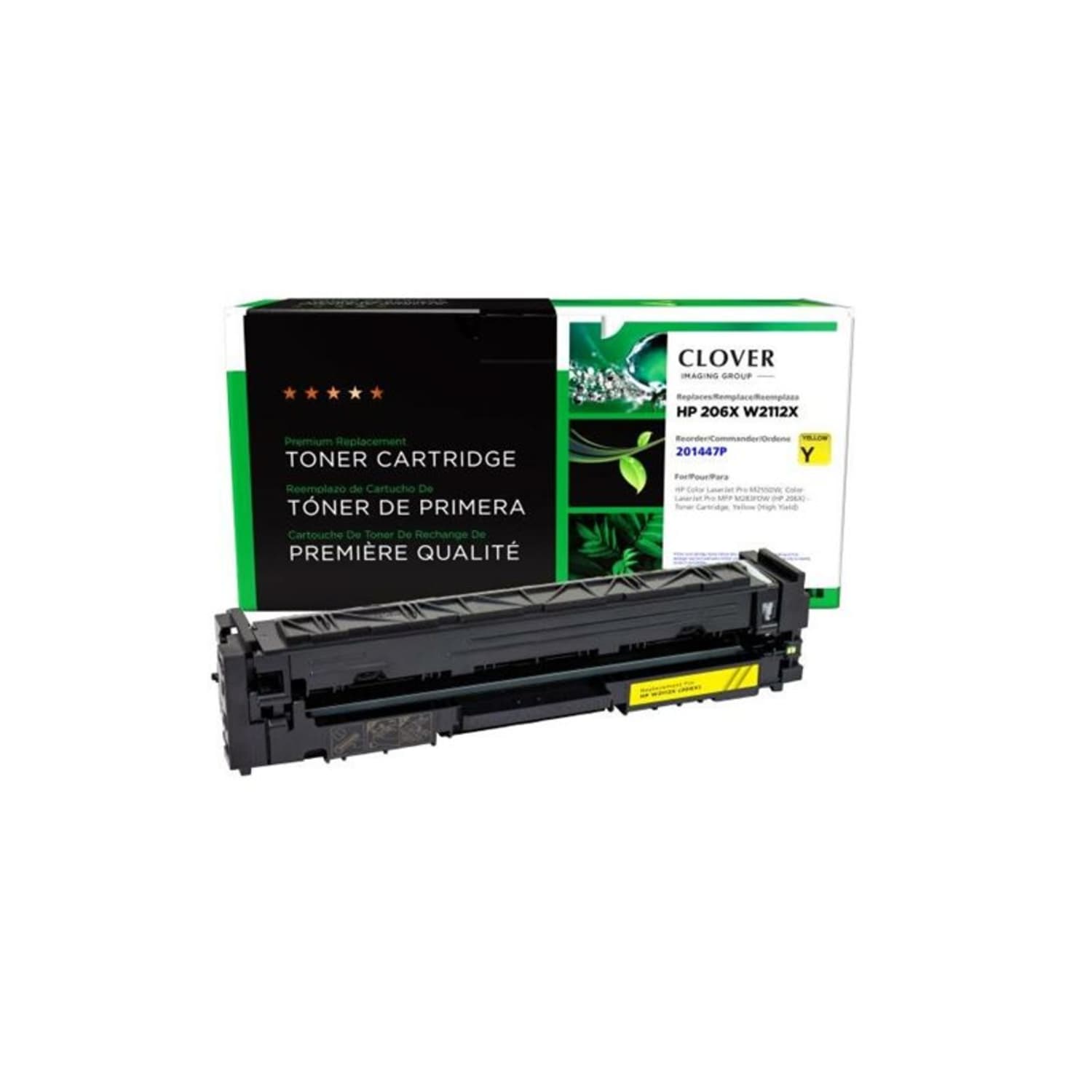 Office Depot Remanufactured Yellow High Yield Toner Cartridge Replacement For HP 206X, OD206XY - Image 3