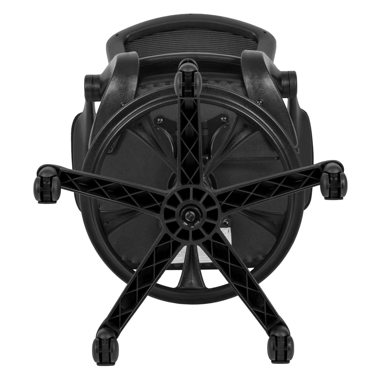Flash Furniture Mid Back Mesh Ergonomic Drafting Chair with Adjustable Foot Ring and Flip Up Arms Black PopularChairscom