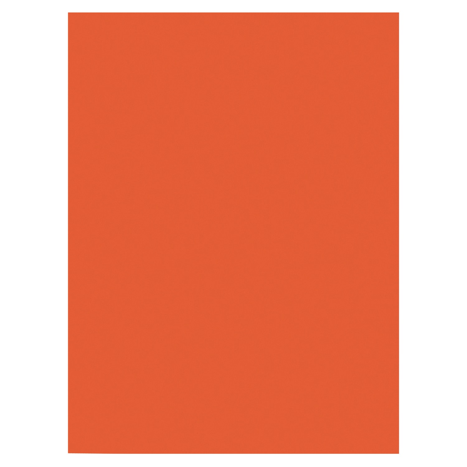 Prang Construction Paper, Medium Weight, 9in x 12in, Orange, 50 Sheets Per Pack, Set Of 10 Packs - Image 4