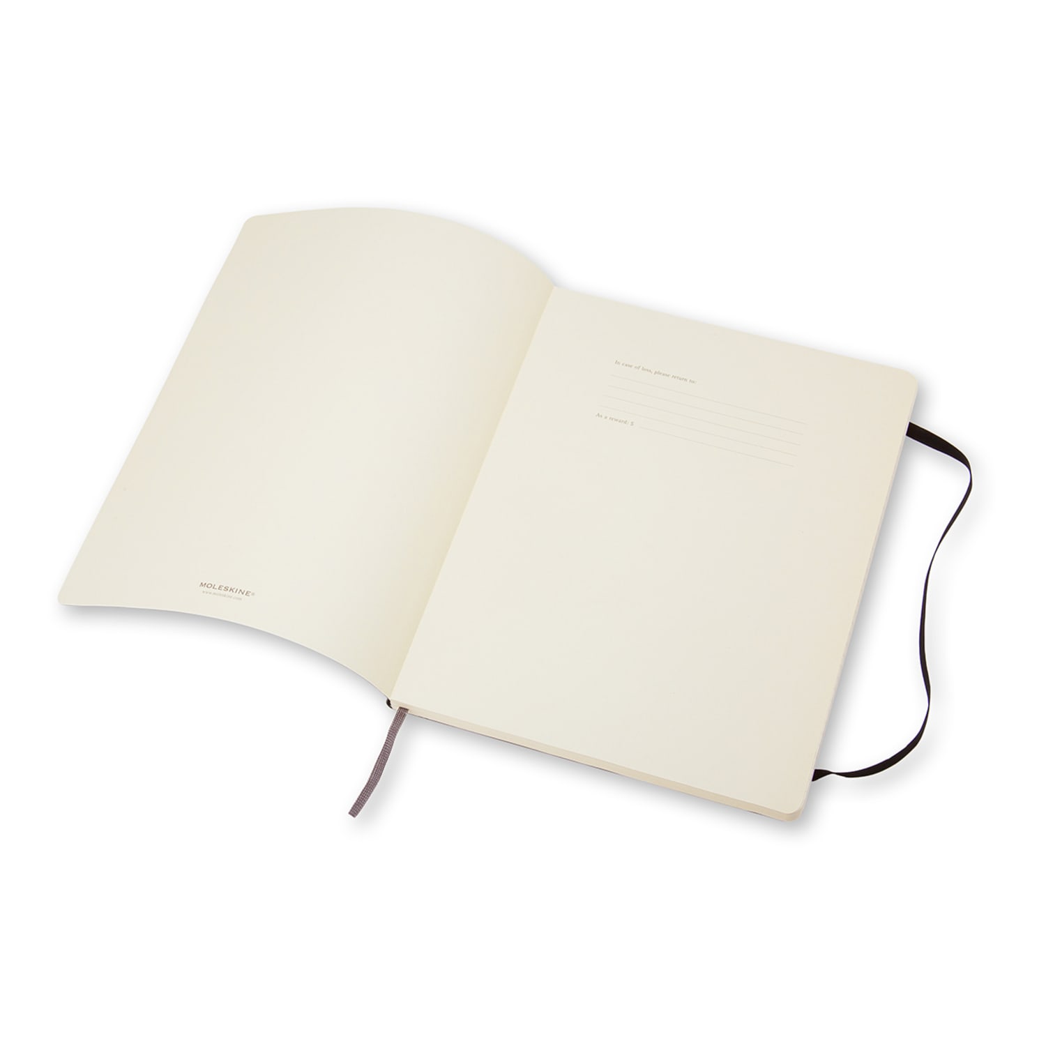 Moleskine Classic Soft Cover Notebook, 7-1/2in x 10in, Ruled, 192 Pages, Black - Image 4