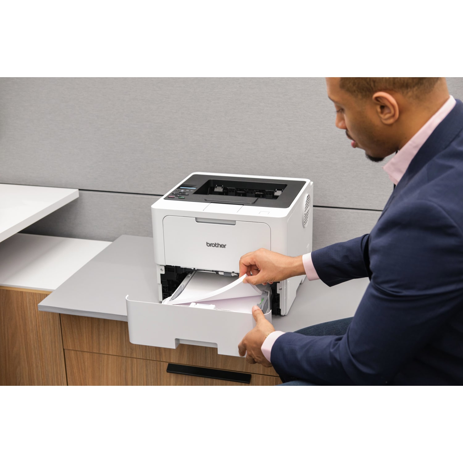 Brother HL-L6210DW Wireless Business Laser Monochrome Printer - Image 6