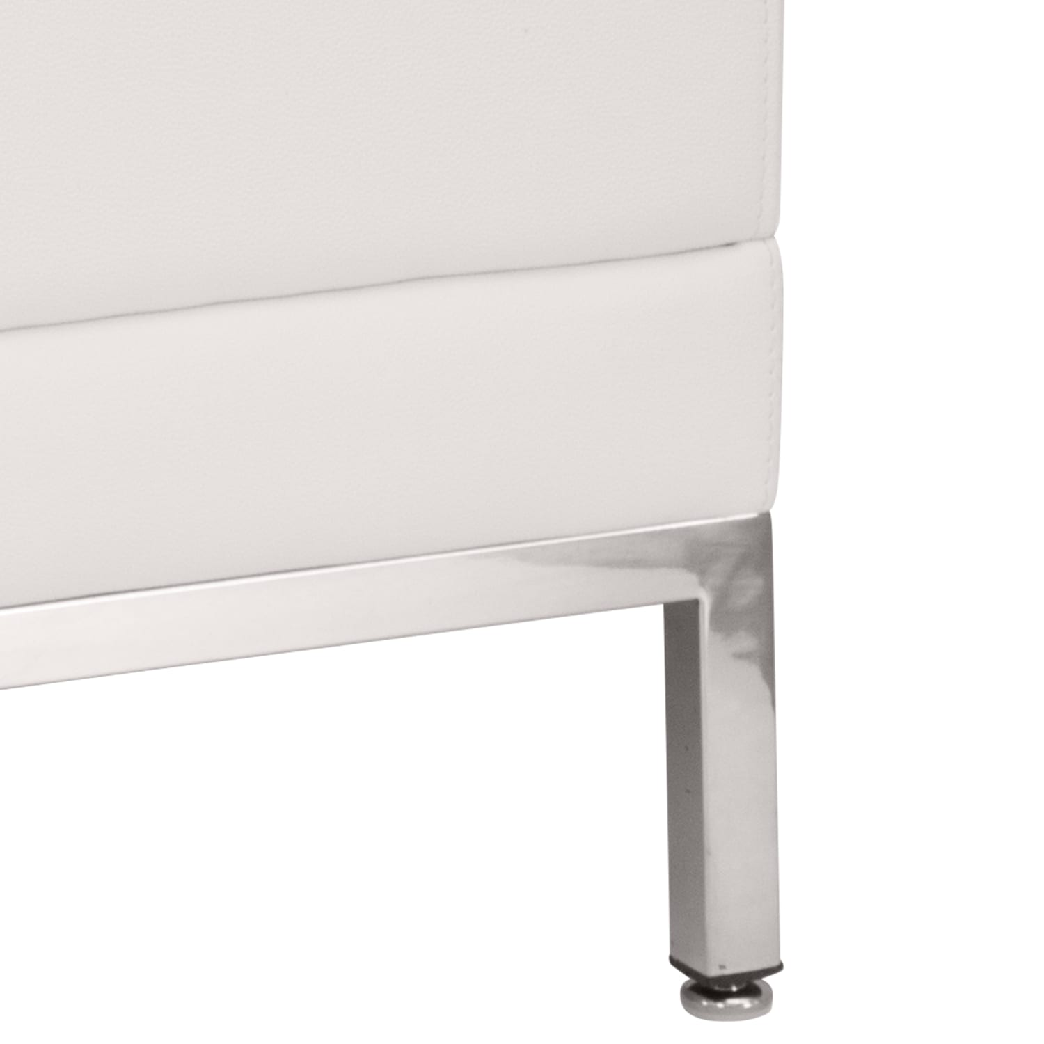Flash Furniture Flash Furniture HERCULES Imagination Series Contemporary Melrose White LeatherSoft Middle Chair, Melrose White - Image 11