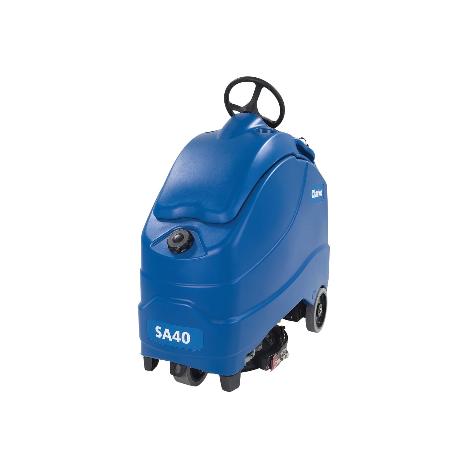 Nilfisk Clarke SA40 Disc Battery-Powered Stand-On Floor Scrubber - Image 4