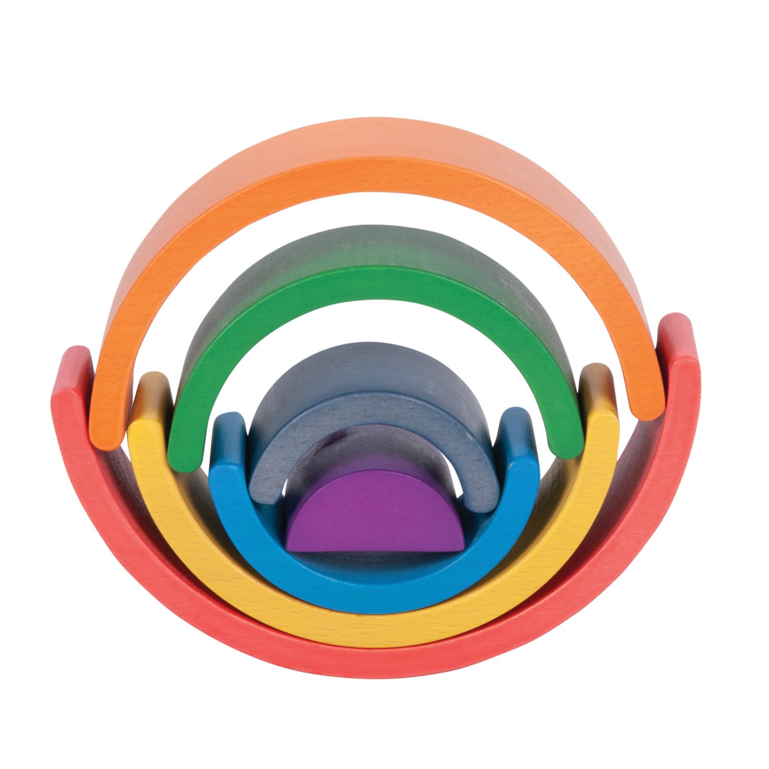 Tickit Wooden Rainbow Architect Arches, Set Of 7 - Image 4