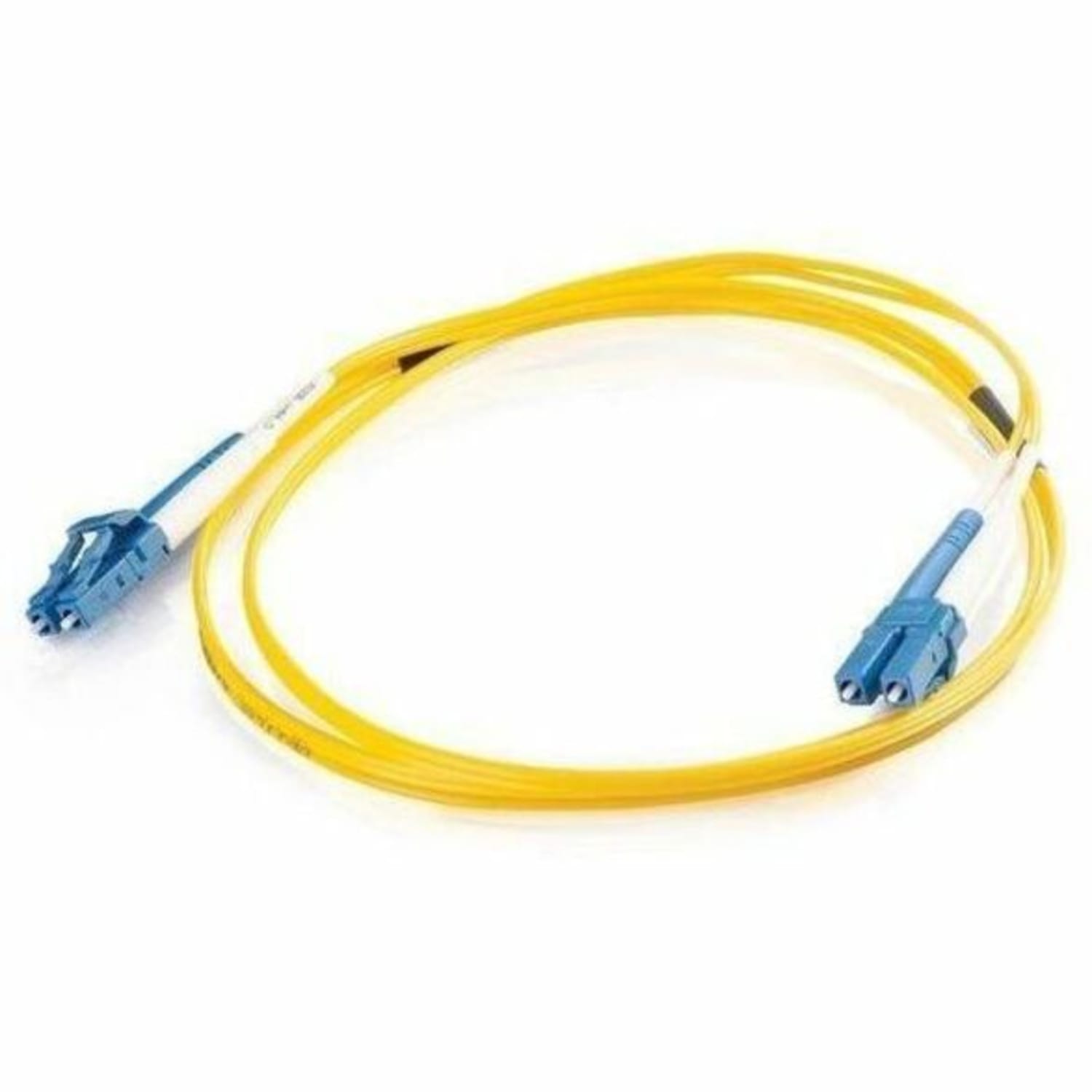C2G 2m LC-LC 9/125 Single Mode OS2 Fiber Cable - Yellow - 6ft - Patch cable - LC single-mode (M) to LC single-mode (M) - 2 m - fiber optic - OS2 - Image 4