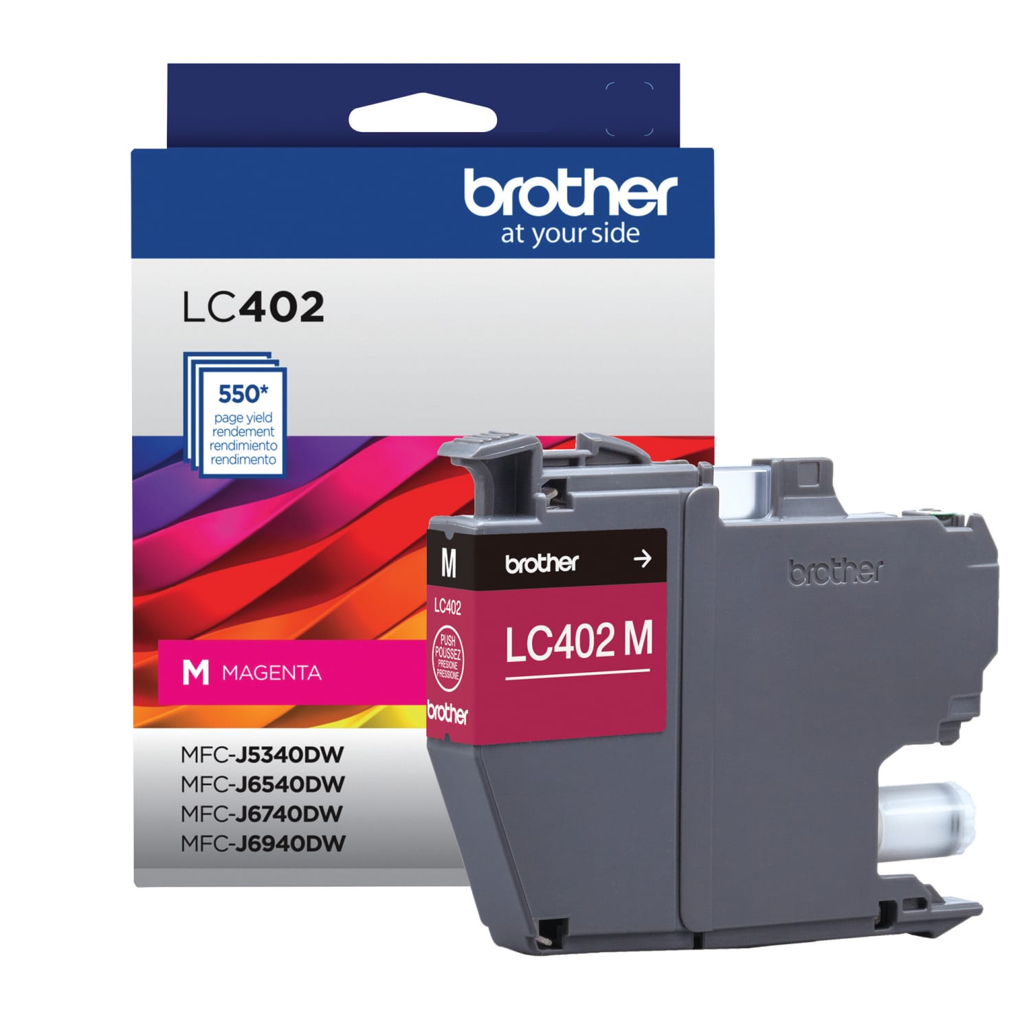 Brother LC402 Magenta Ink Cartridge, LC402M - Image 3