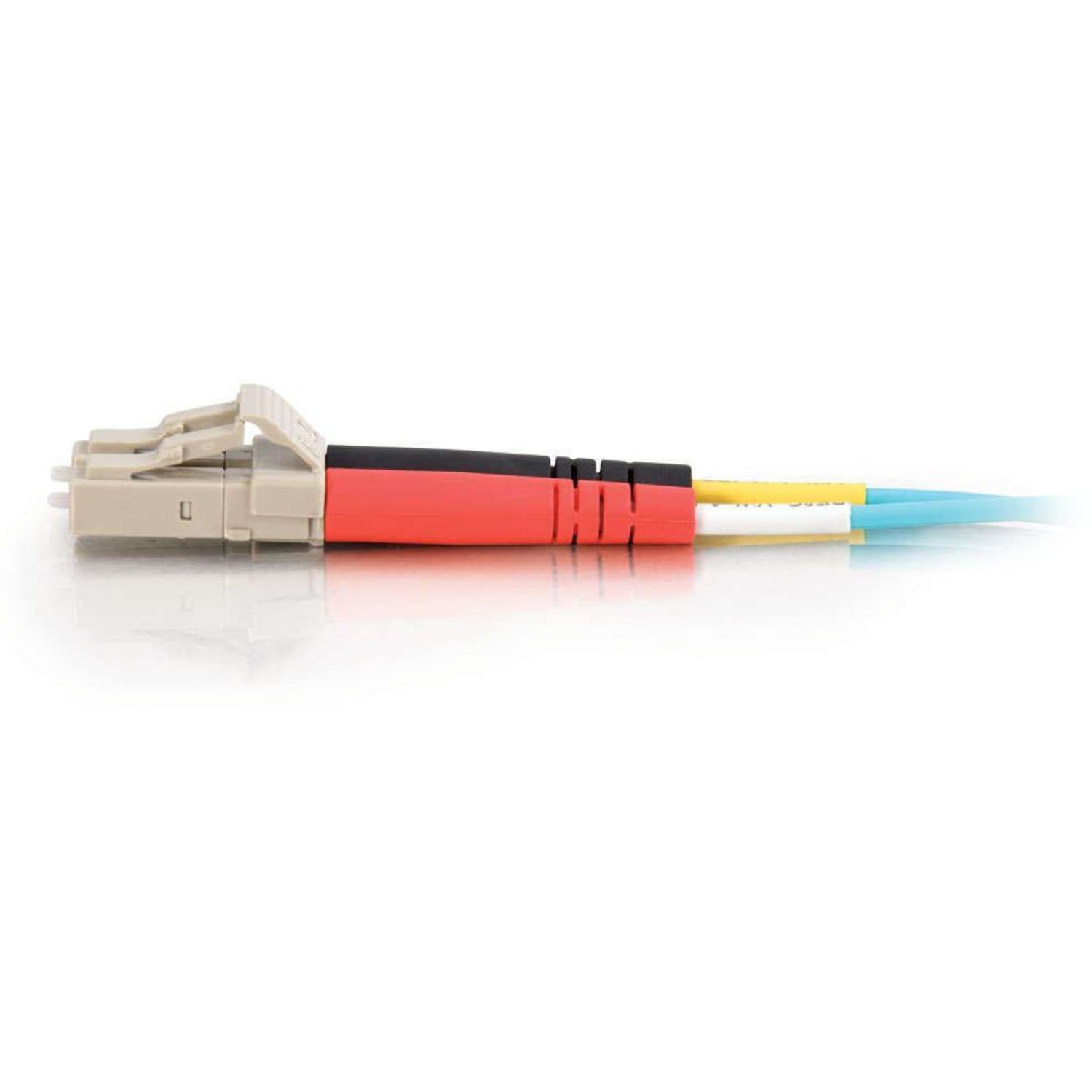 C2G 10m LC-LC 10Gb 50/125 Duplex Multimode OM3 Fiber Cable - Aqua - 33ft - Patch cable - LC multi-mode (M) to LC multi-mode (M) - 10 m - fiber optic - duplex - 50 / 125 micron - OM3 - aqua - Image 3