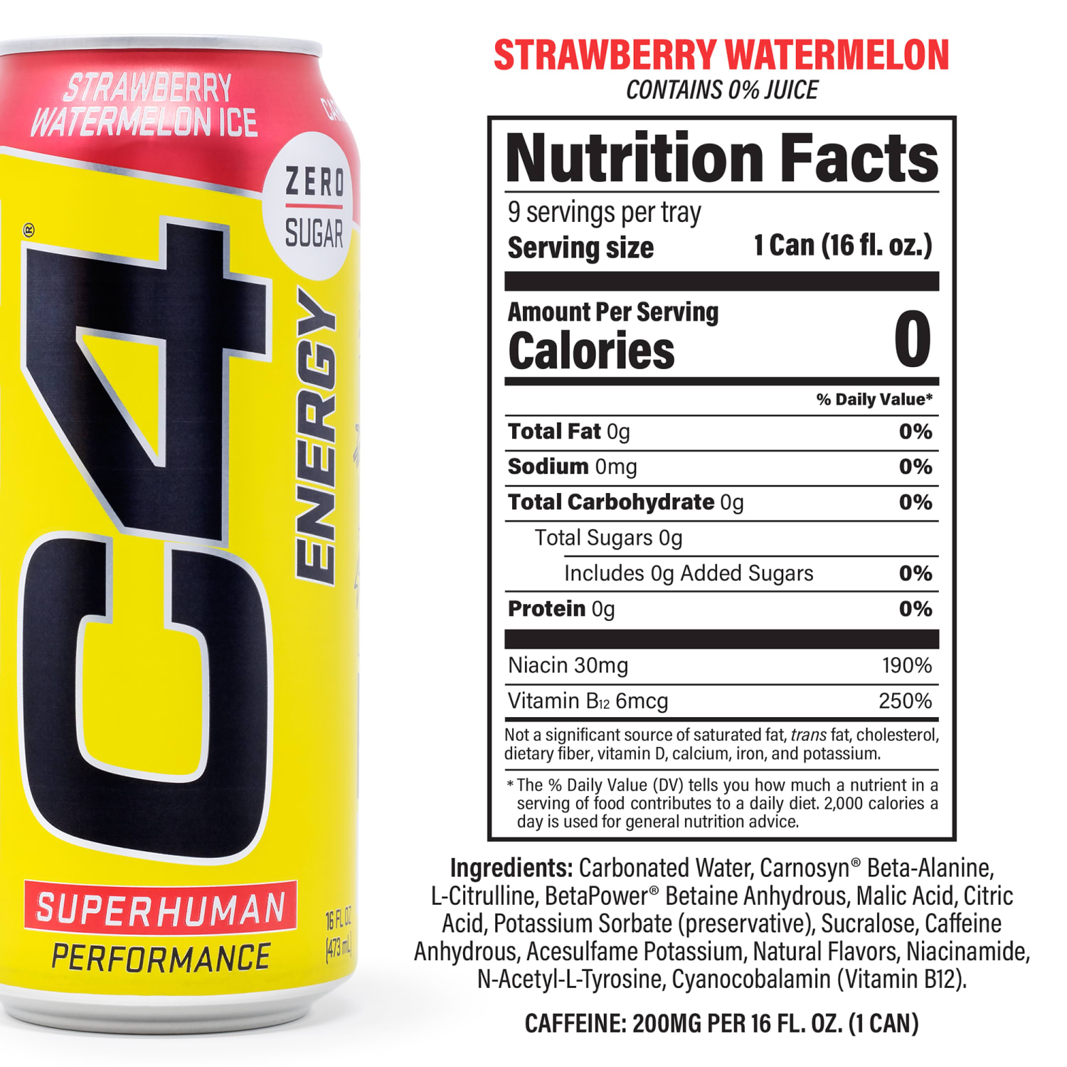 C4 Energy Drink Variety Pack, 16 Oz, Pack Of 18 Cans - Image 6
