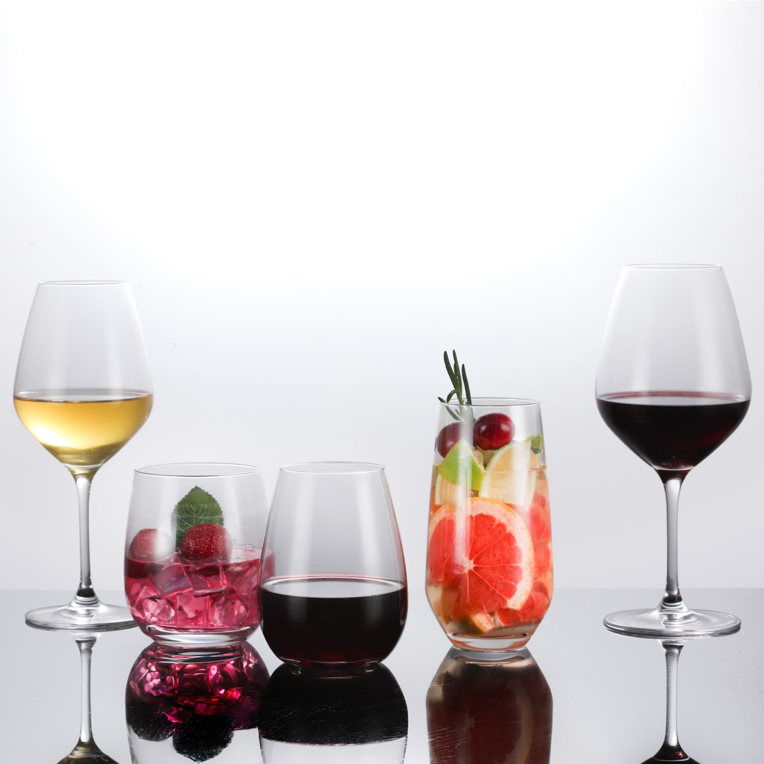 Table 12 Lead-Free Crystal Large Beverage Glasses, 16.5 Oz, Clear, Set Of 6 Glasses - Image 6