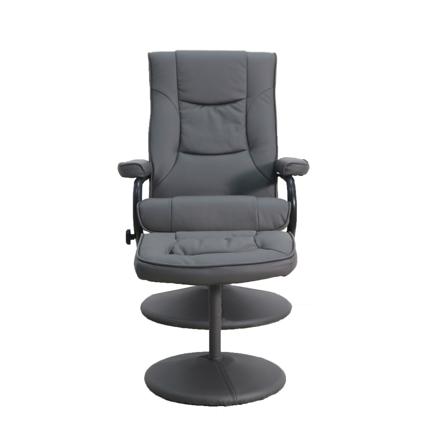 Flash Furniture Contemporary Recliner With Wrapped Base Ottoman Gray PopularChairscom Flash Furniture Contemporary Recliner With Wrapped Base Ottoman Gray PopularChairscom