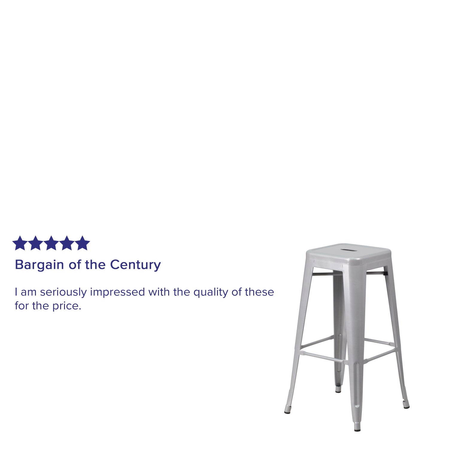 Flash Furniture Commercial Backless Bar Stool Silver PopularChairscom Flash Furniture Commercial Backless Bar Stool Silver PopularChairscom