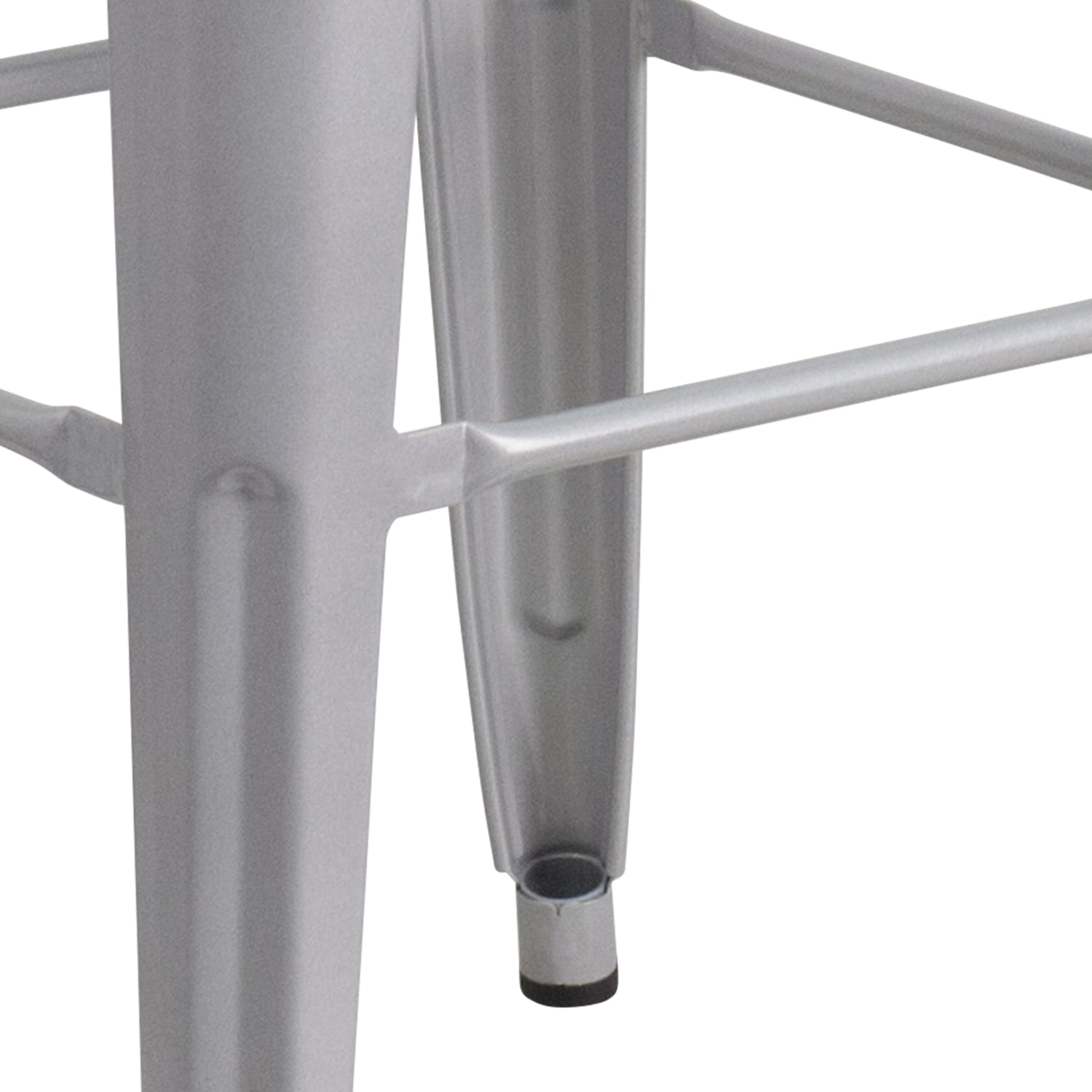 Flash Furniture Commercial Backless Bar Stool Silver PopularChairscom Flash Furniture Commercial Backless Bar Stool Silver PopularChairscom