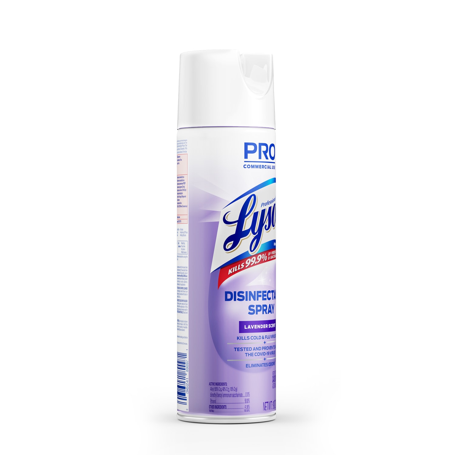 Lysol Disinfectant Spray, Lavender Scent, 19 Oz Bottle - Image 3