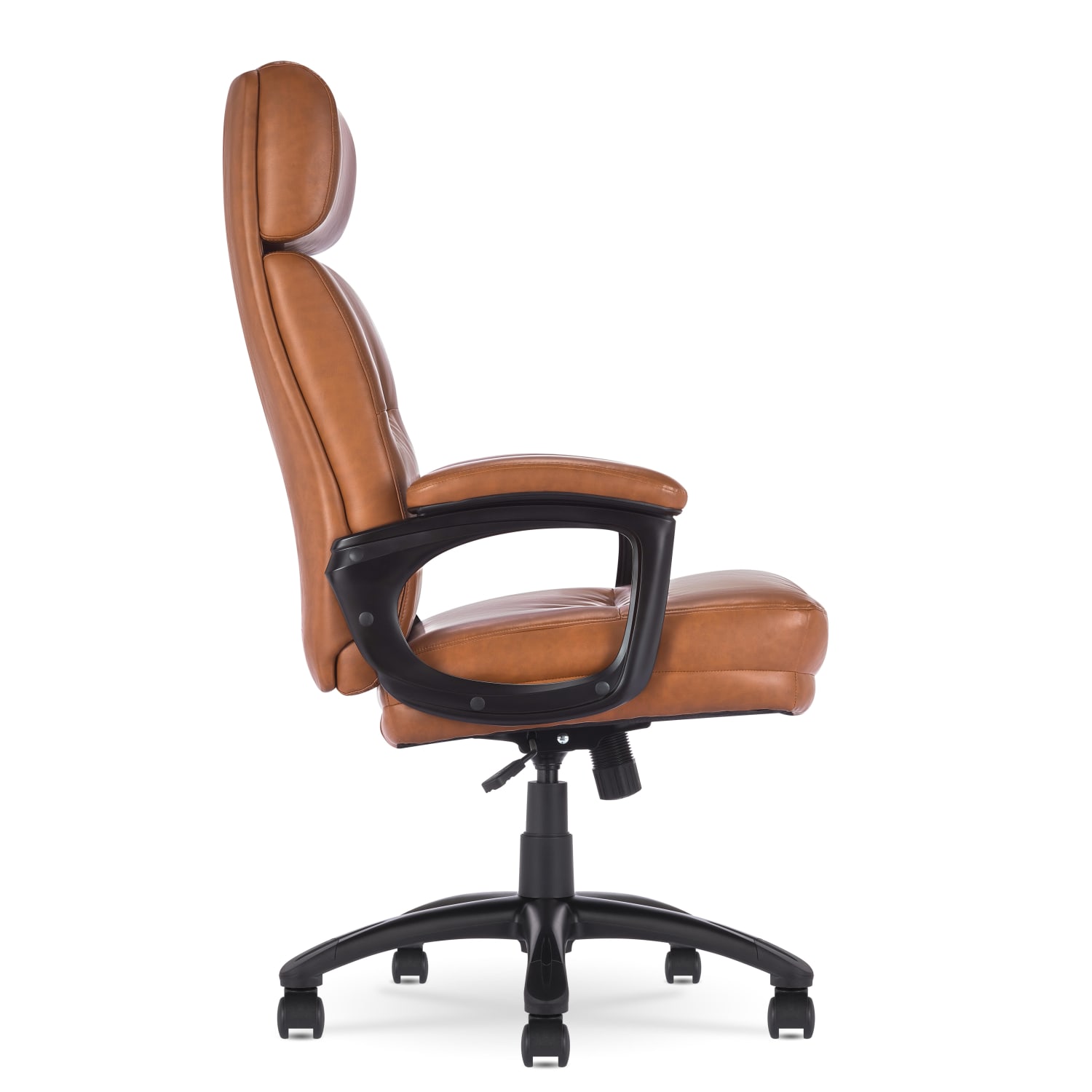 Serta Comfort Big Tall Ergonomic Bonded Leather HighBack Executive Office Chair Cognac PopularChairscom Serta Comfort Big Tall Ergonomic Bonded Leather High Back Executive Office Chair Cognac PopularChairscom