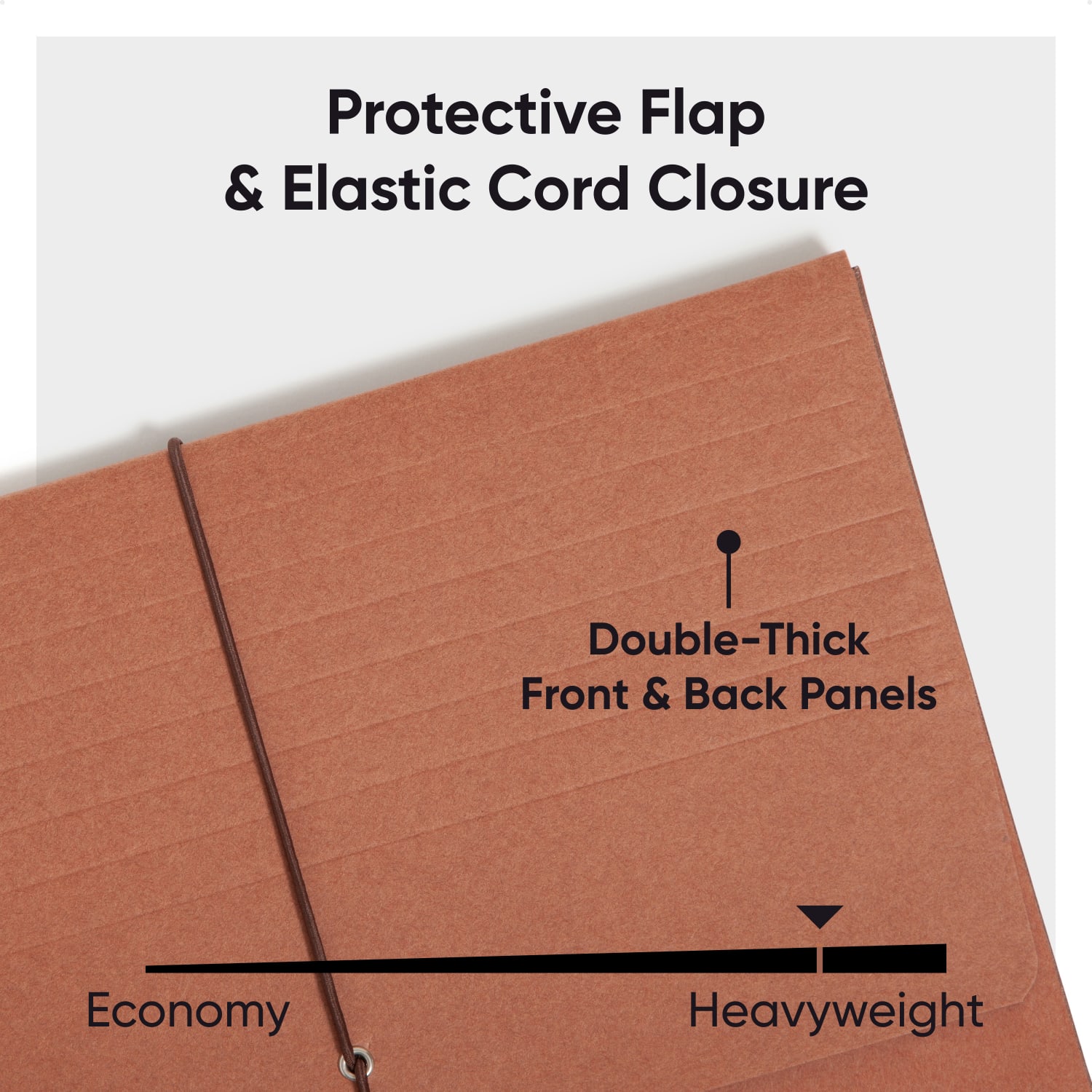 Smead Expanding Wallet, 5 1/4in Expansion, Letter Size, 9 1/2in x 11 3/4in, 30% Recycled, Redrope - Image 5