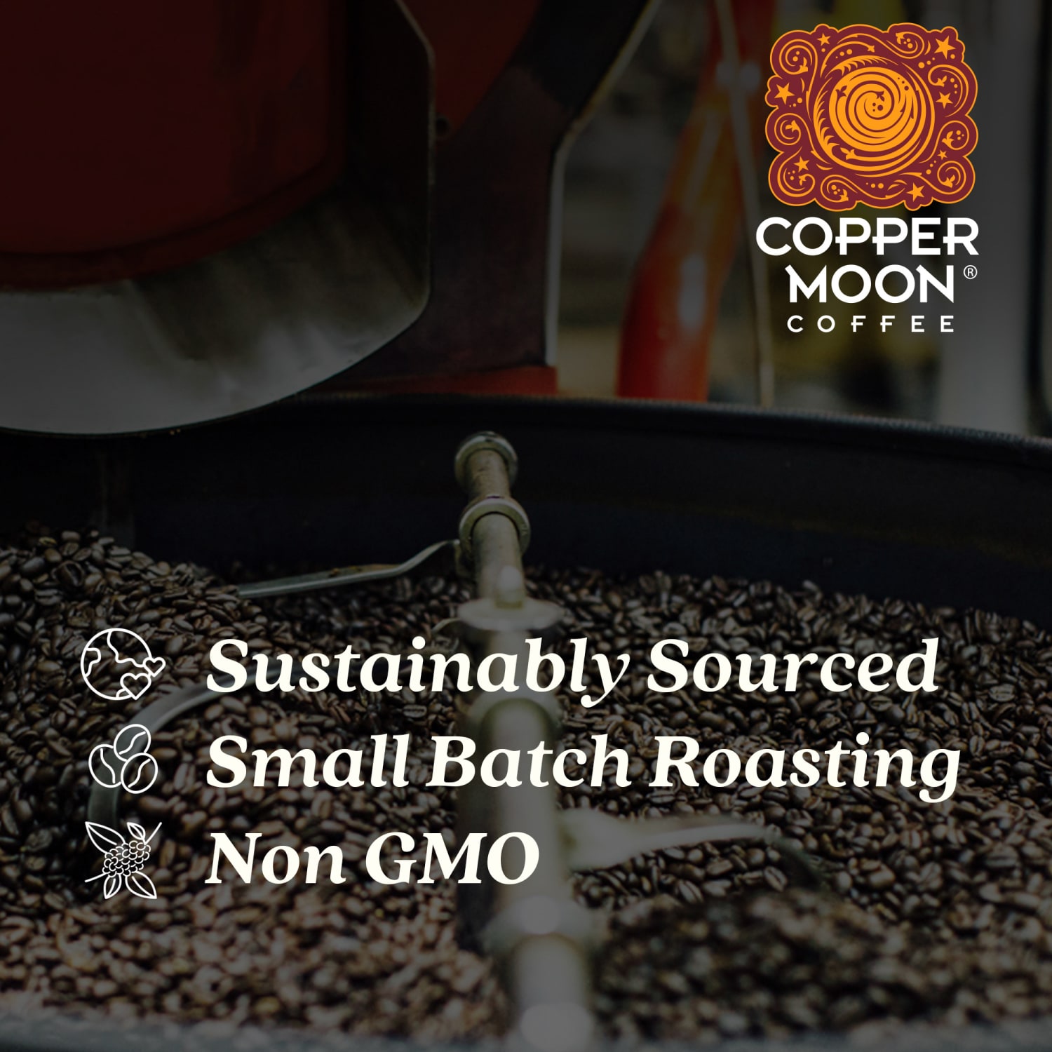 Copper Moon Whole Bean Coffee, Medium Roast, Hawaiian Hazelnut Blend, 4 Bags (2 lbs Each) - Image 6