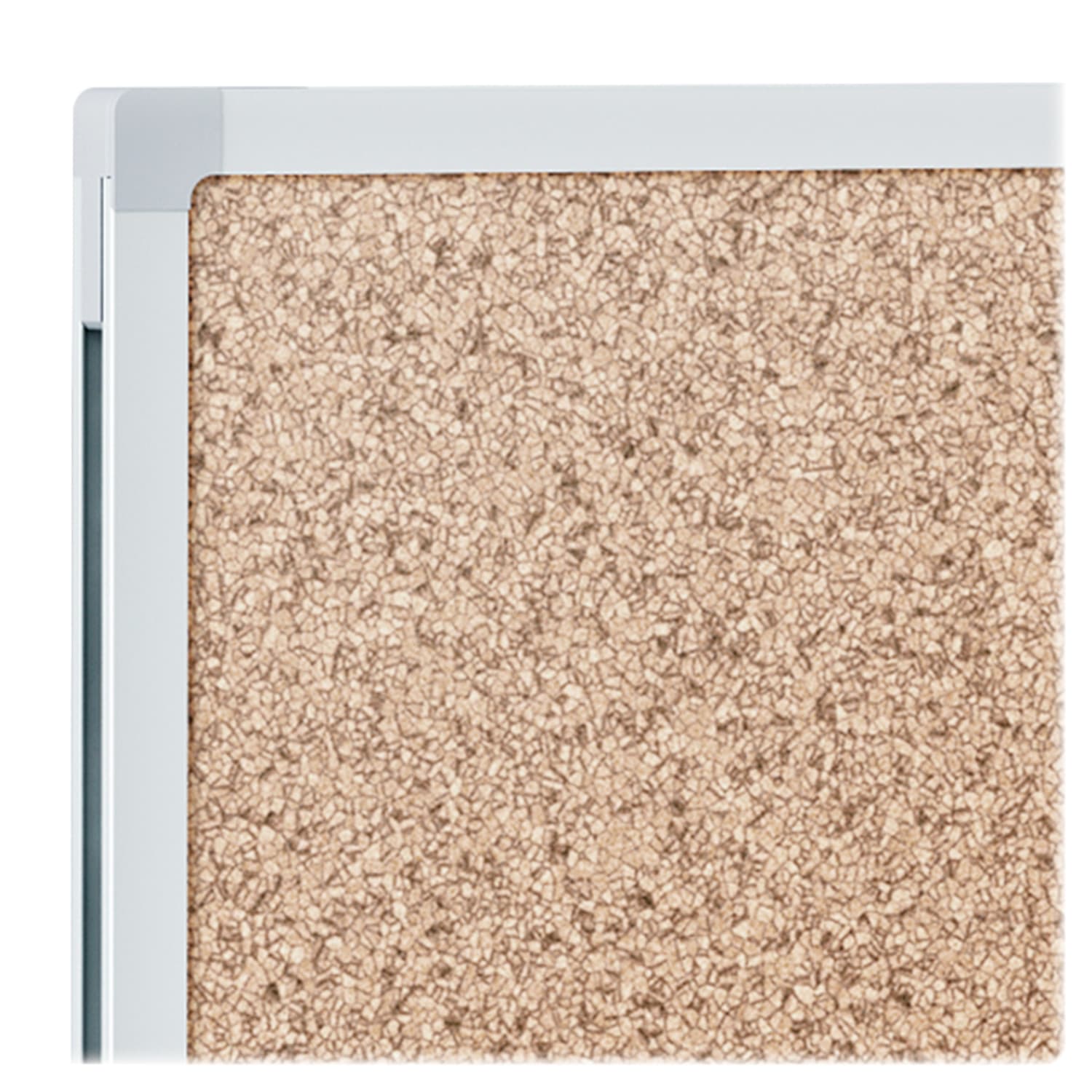 Quartet Economy Cork Bulletin Board, 36in x 24in, Aluminum Frame With Oak Finish - Image 5