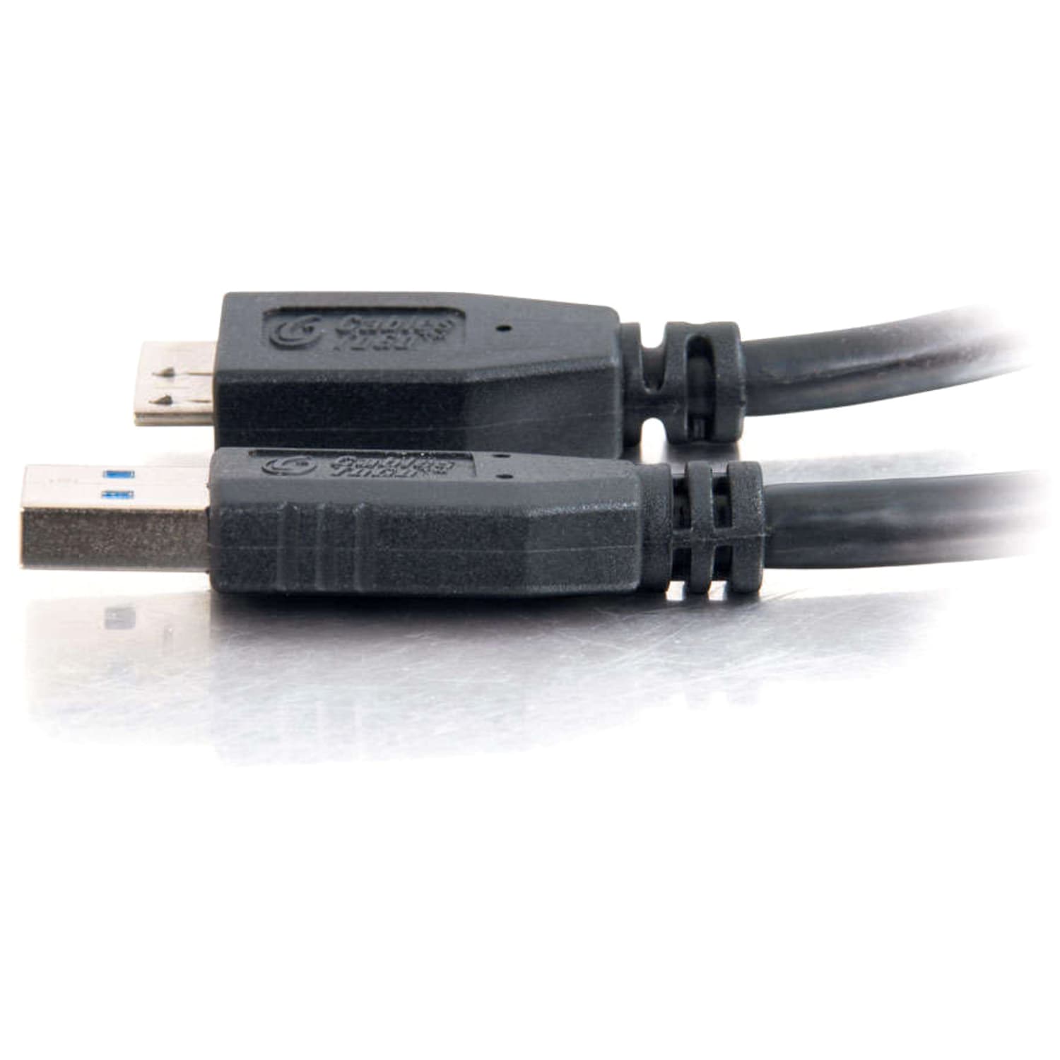 C2G 2m USB Cable - USB 3.0 A to Micro USB B Cable (6ft) - USB Phone Cable - USB - 6.56 ft - Type A Male USB - 54177 - Image 3