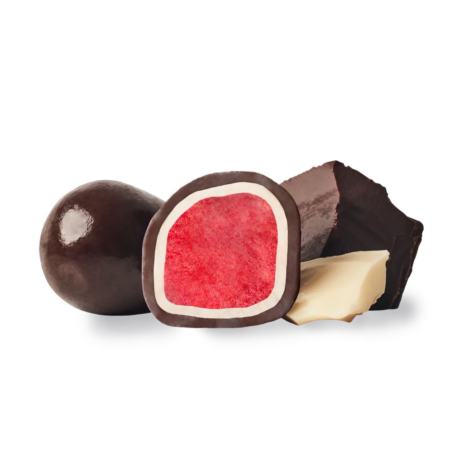 Tru Fru Hyper-Dried Grab & Go Strawberries In White & Dark Chocolate, 1.7 Oz, Total Qty 12 - Image 5