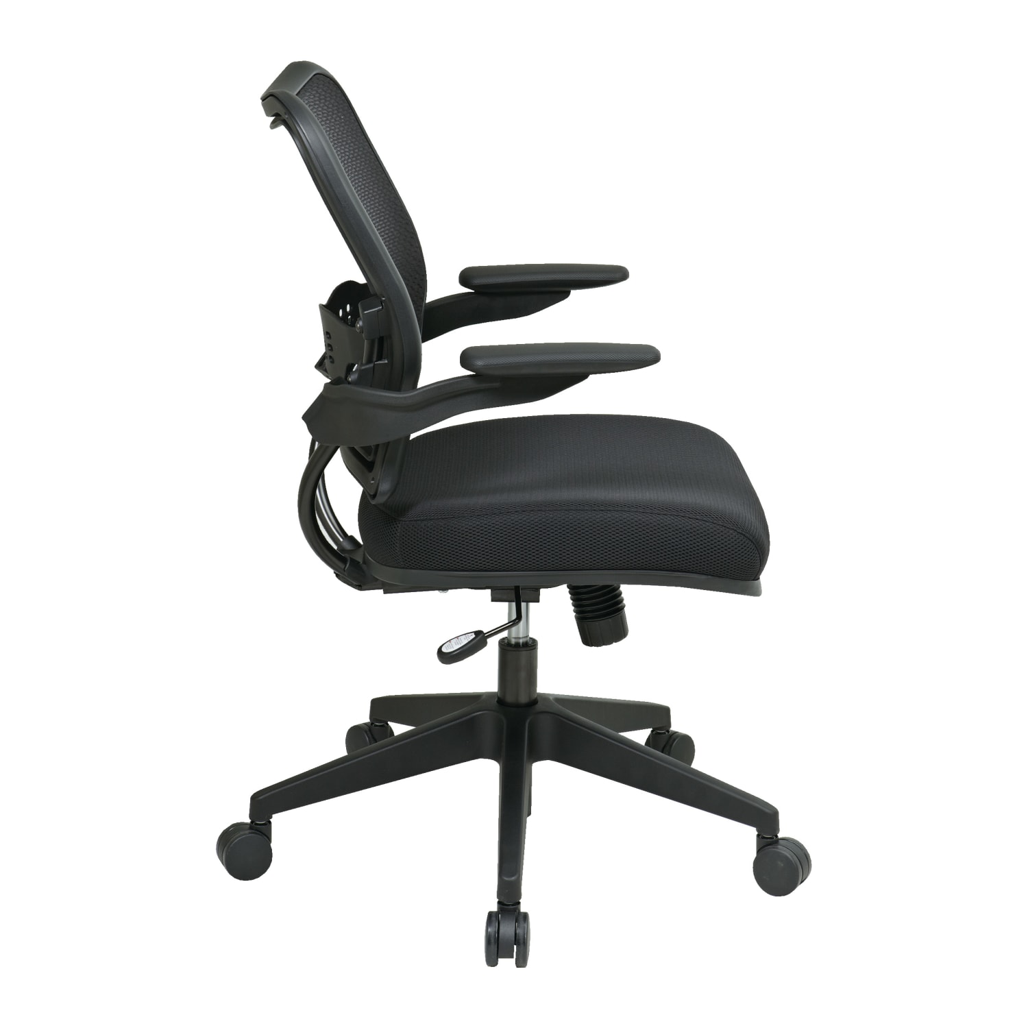 Office Star Deluxe AirGrid Mesh MidBack Chair Black PopularChairscom Office Star Deluxe AirGrid Mesh Mid Back Chair Black PopularChairscom
