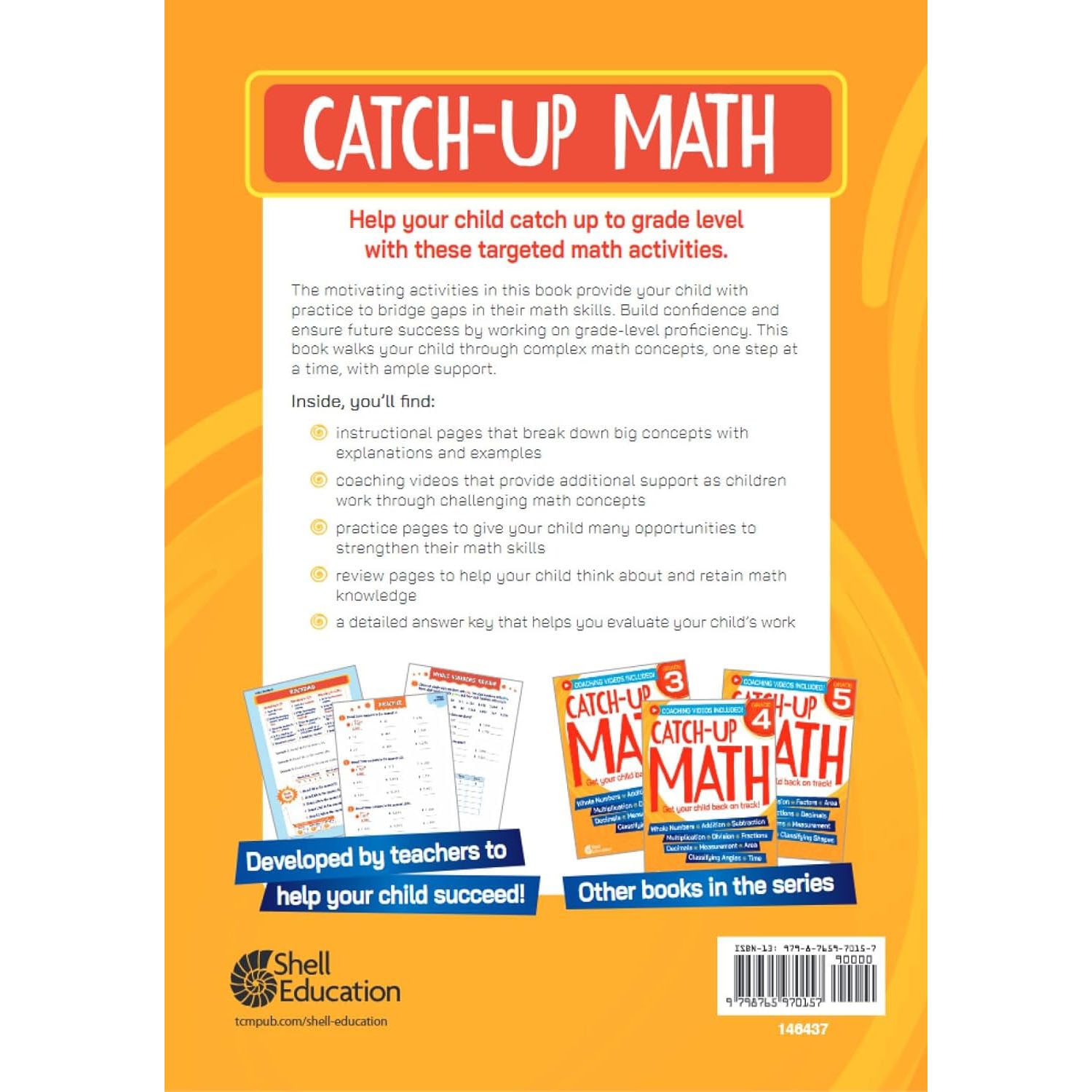 Shell Education Catch-Up Math, Grade 6 - Image 3