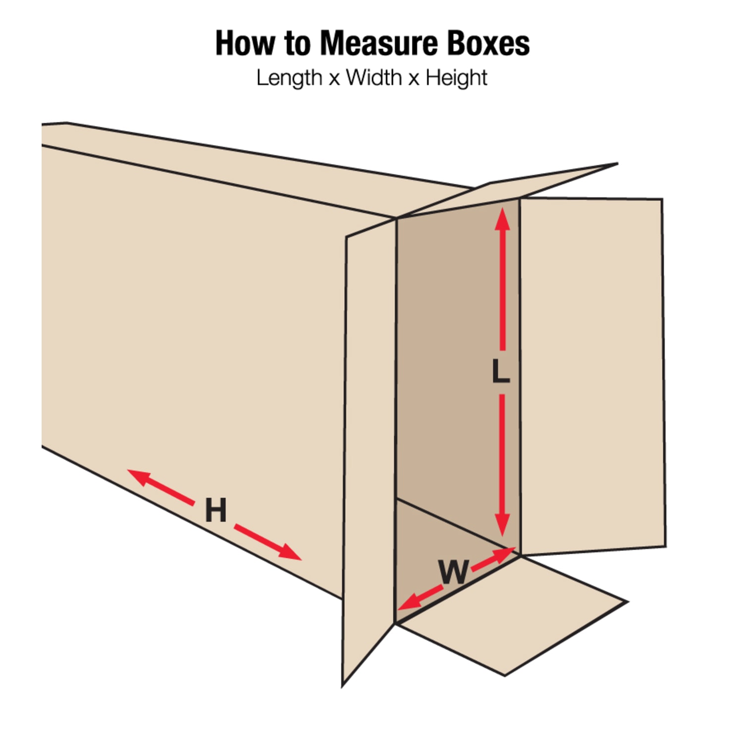 Partners Brand Side-Loading Boxes, 24inH x 8inW x 48inD, Kraft, Bundle Of 10 - Image 3