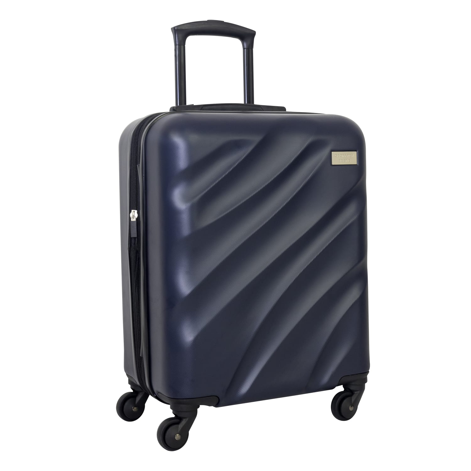 Geoffrey Beene Puffer Hardside 3-Piece Luggage Collection, Navy - Image 3