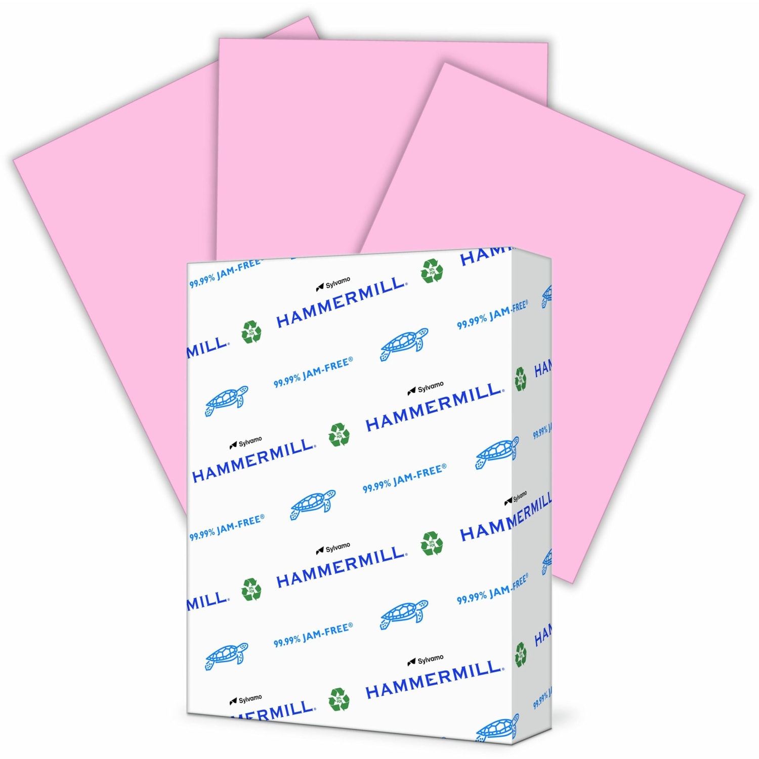 Hammermill Fore Super-Premium Color Copy Paper, 1 Ream, Pink, Letter (8.5in x 11in), 500 Sheets Per Ream, 20 Lb, 30% Recycled - Image 3