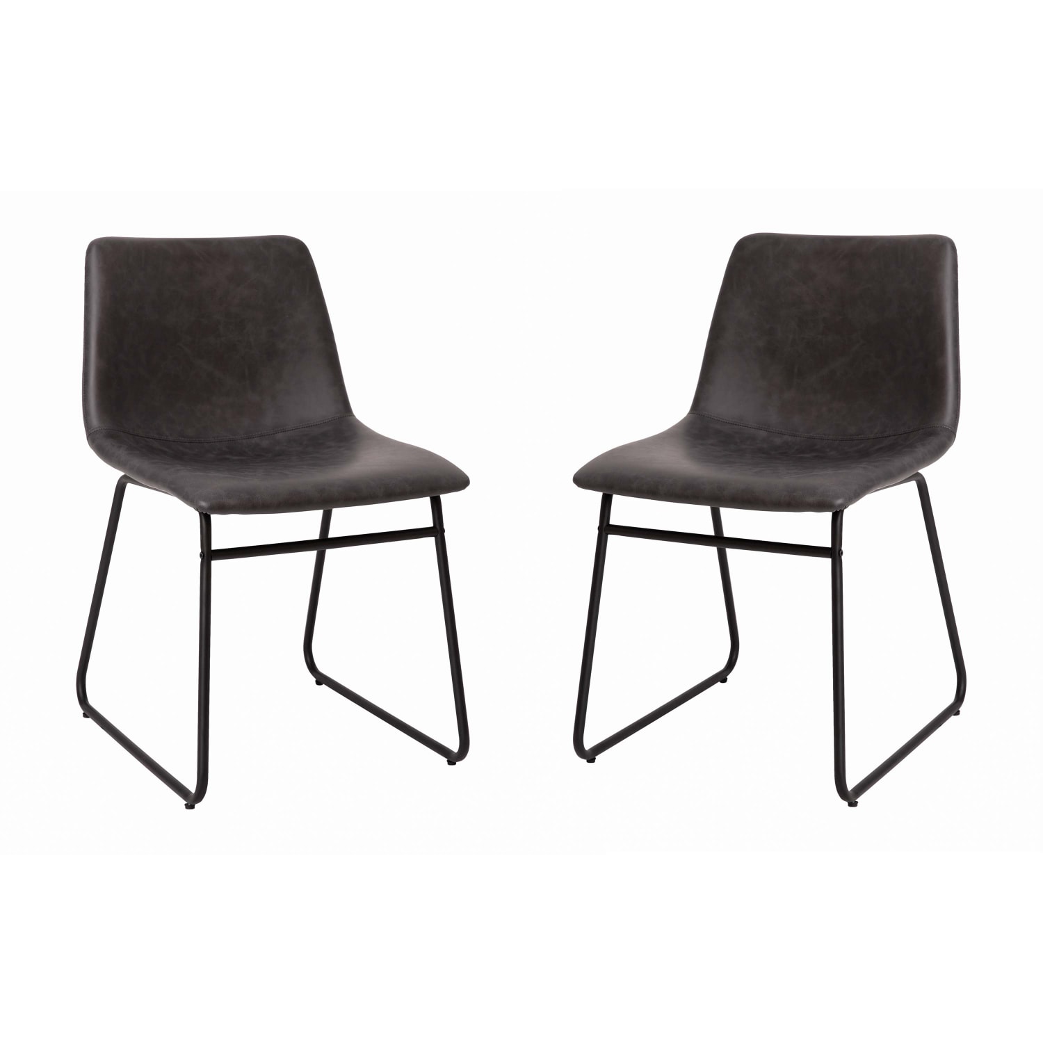 Flash Furniture Commercial Grade Dining Chairs GrayBlack Set Of 2 Chairs PopularChairscom
