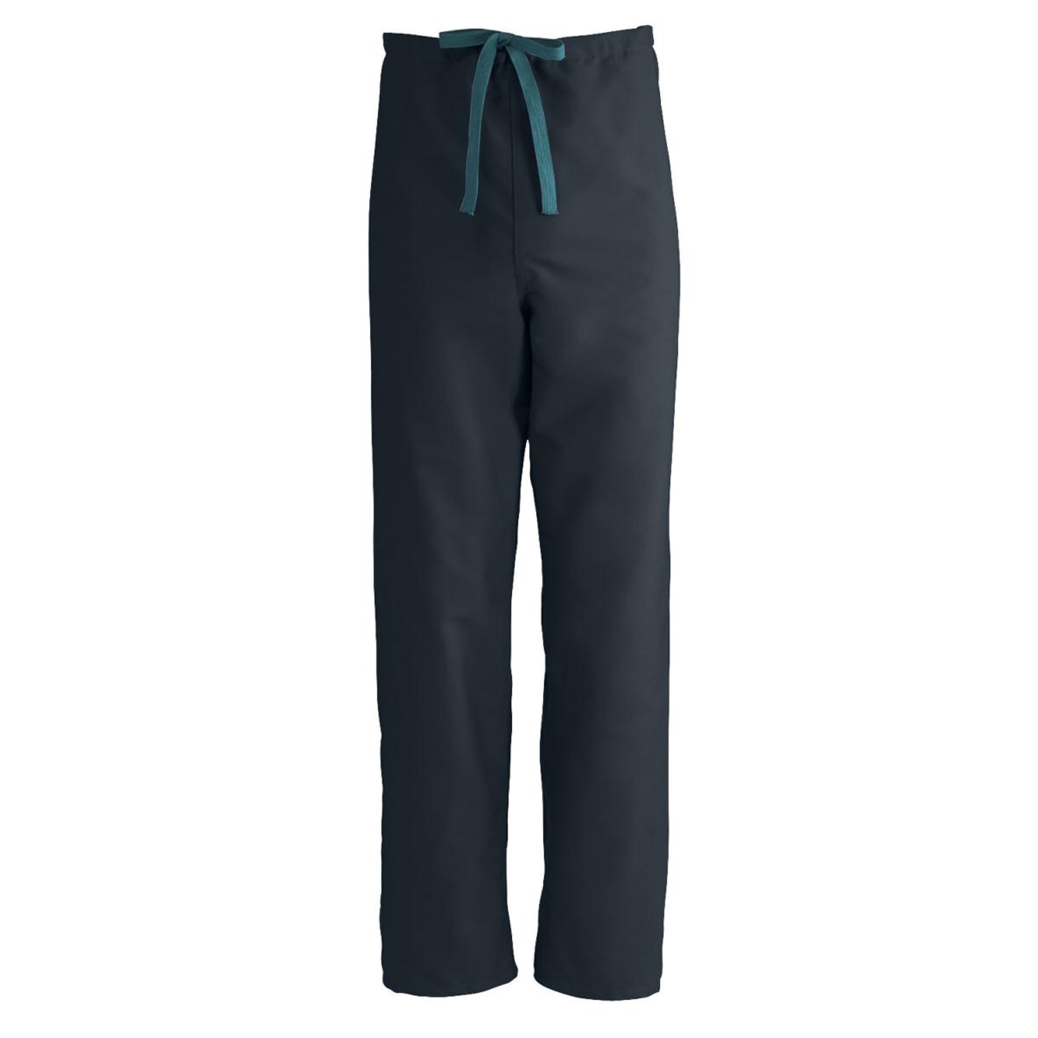 Medline ComfortEase Unisex Reversible Drawstring Pants, Medium, Black - Image 3