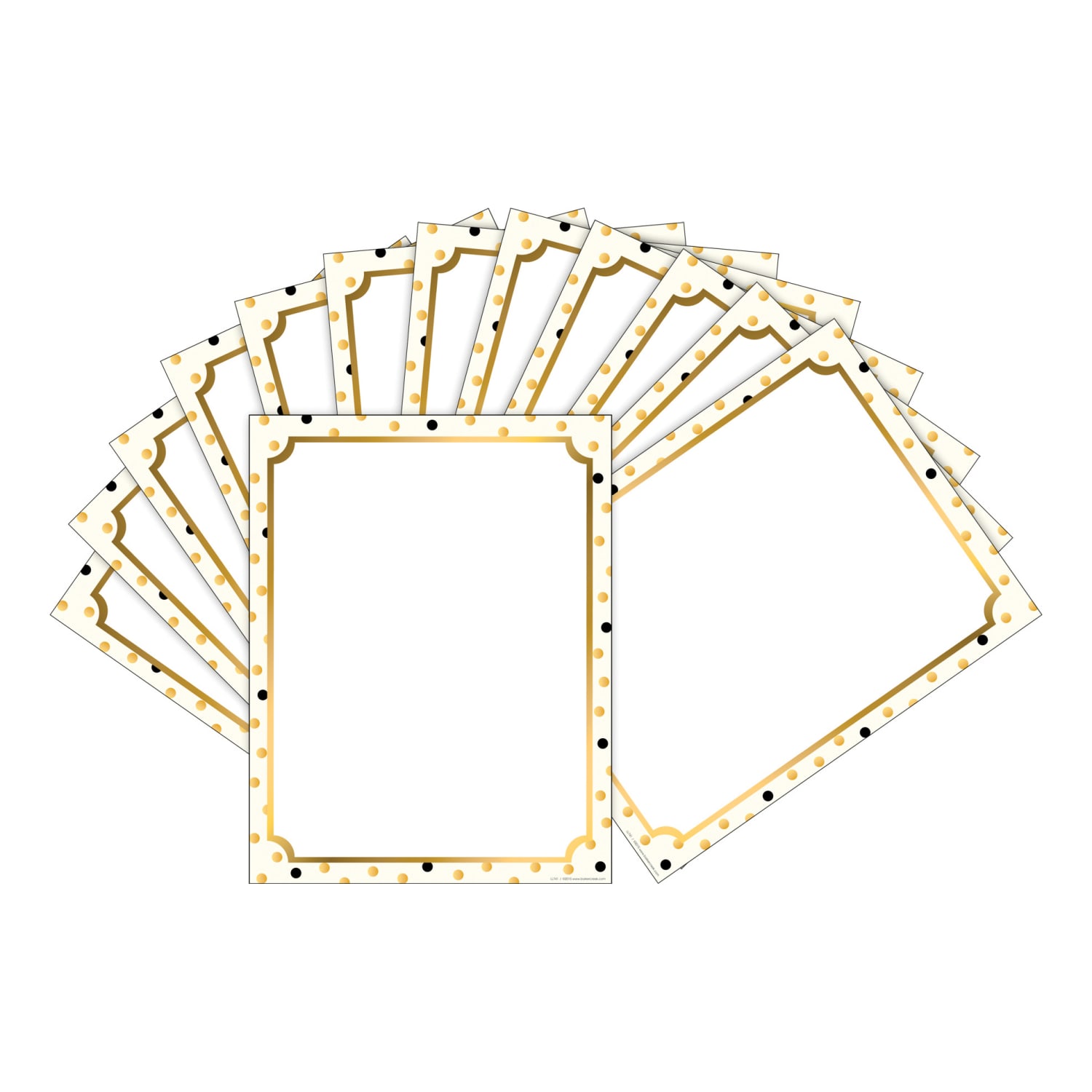 Barker Creek Classroom Decor Set, Shine On Gold, Pre-K To College - Image 5