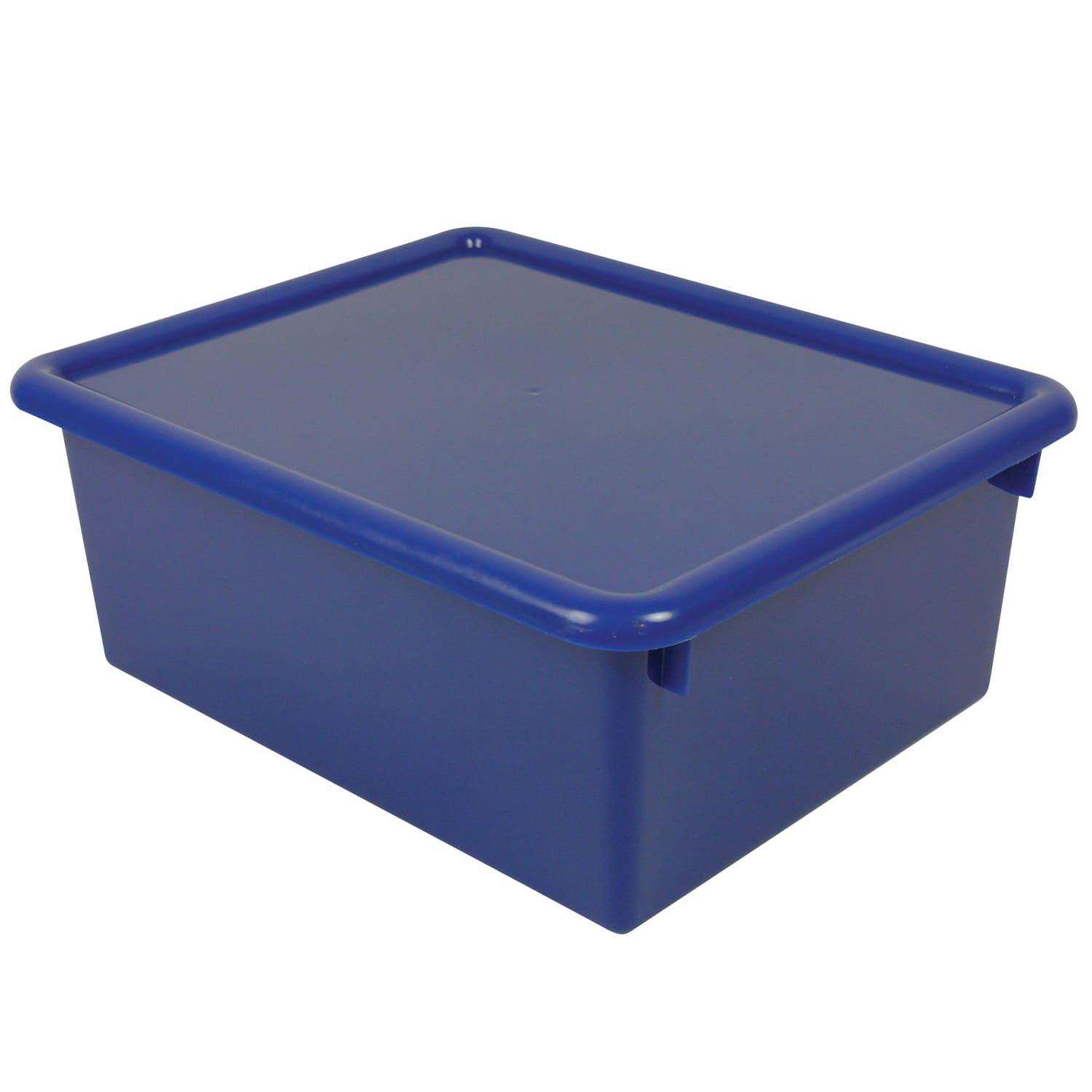 Romanoff Stowaway Letter Boxes With Lids, 5-1/4inH x 10-1/2inW x 13-1/4inD, Blue, Pack Of 2 Boxes - Image 3