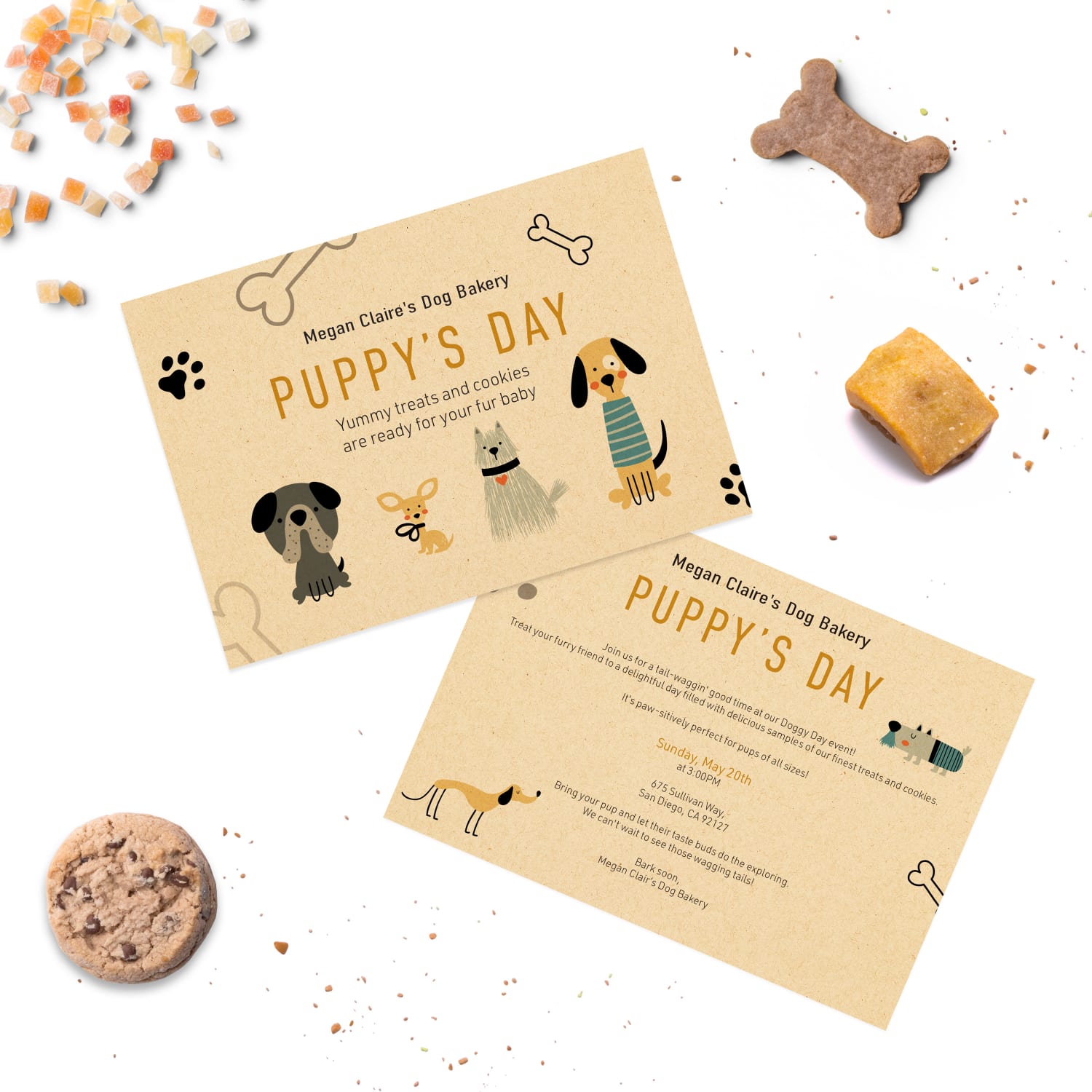 Avery Printable Postcards, 95273-KMC50, Rectangle, 3.5in x 5in, Kraft Brown, Pack Of 200 - Image 5