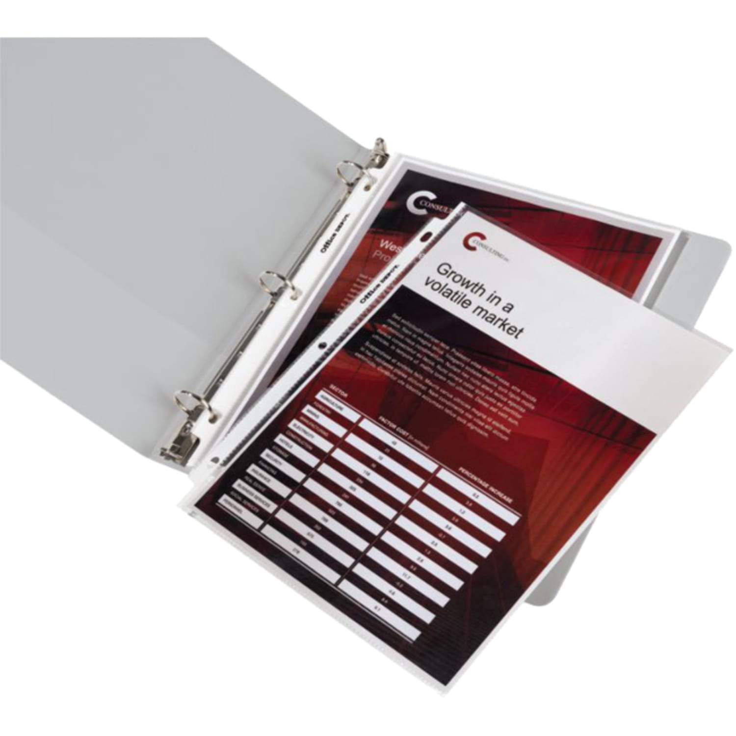 Office Depot Brand Standard Weight Sheet Protectors, 8-1/2in x 11in, Clear, Pack Of 200 - Image 6