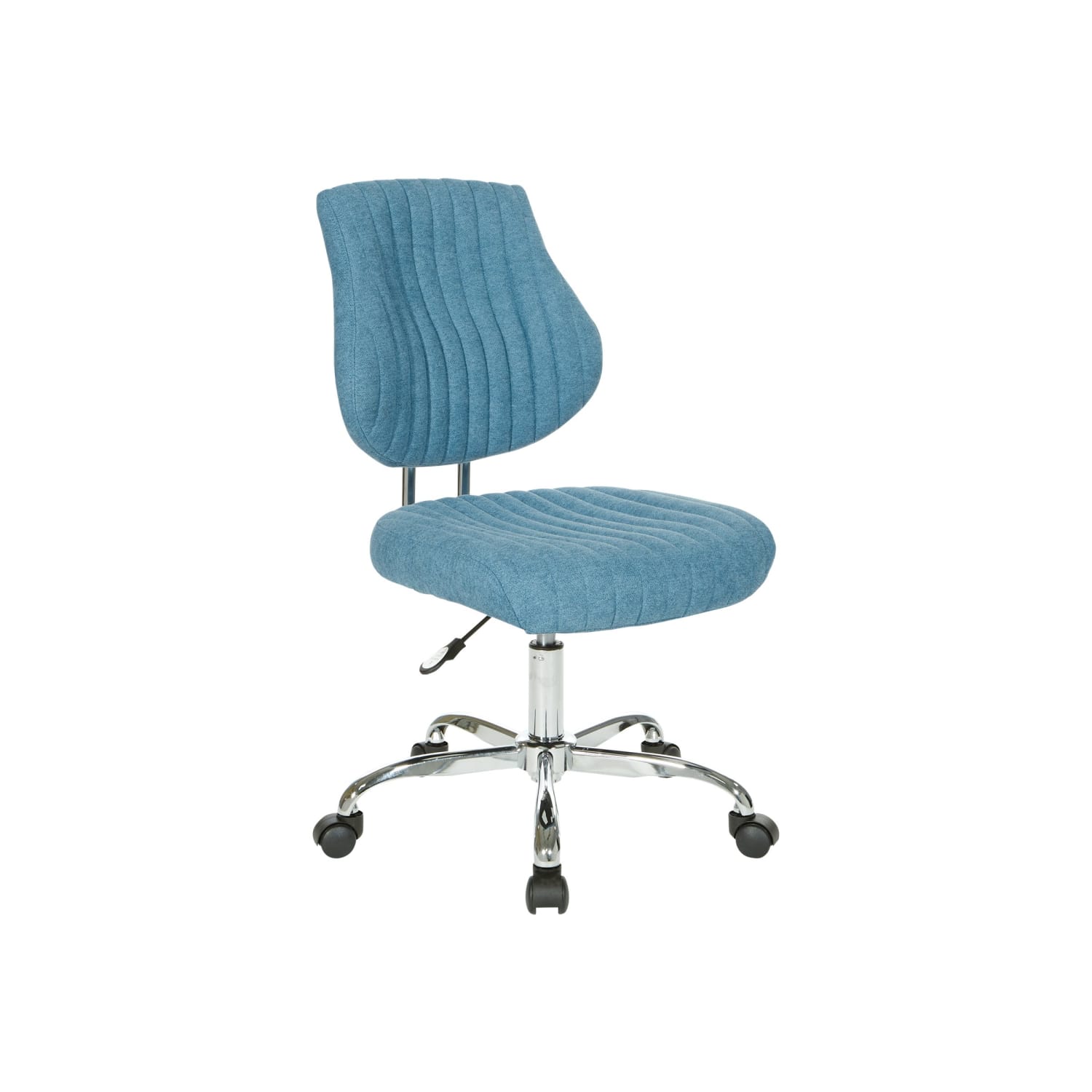 Office Star Sunnydale Fabric Mid-Back Office Chair, Sky - Image 5