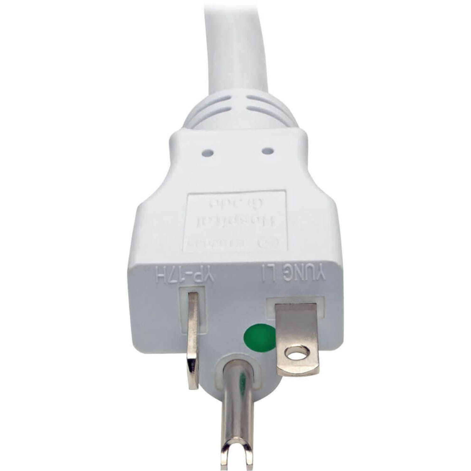 Eaton Tripp Lite Series Safe-IT Power Strip Hospital Medical Grade Antimicrobial UL 1363A 6 Outlet 25ft Cord - PS625HG20AOEM - Image 3