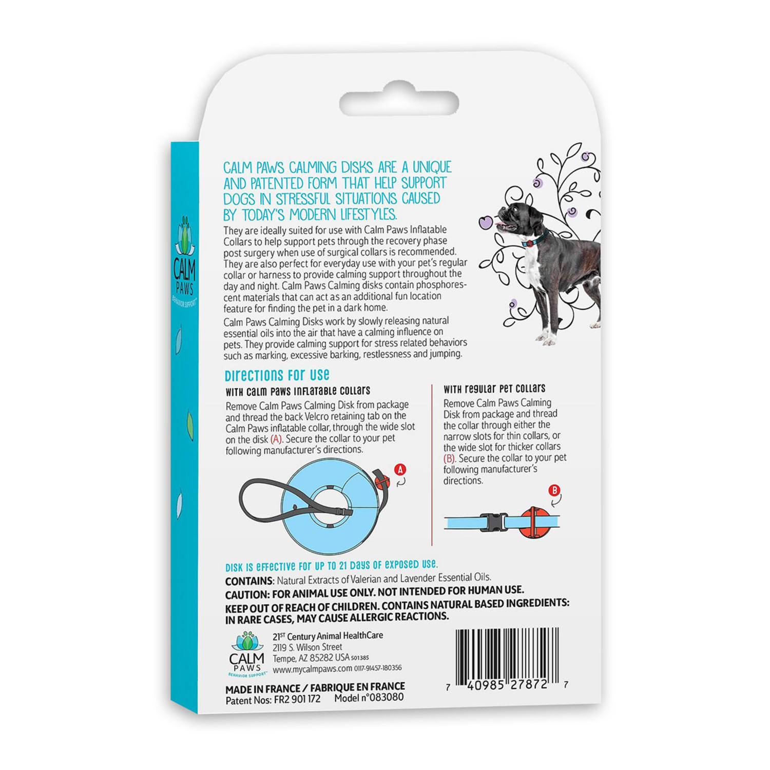 Calm Paws Calming Disk For Dogs, Red - Image 4