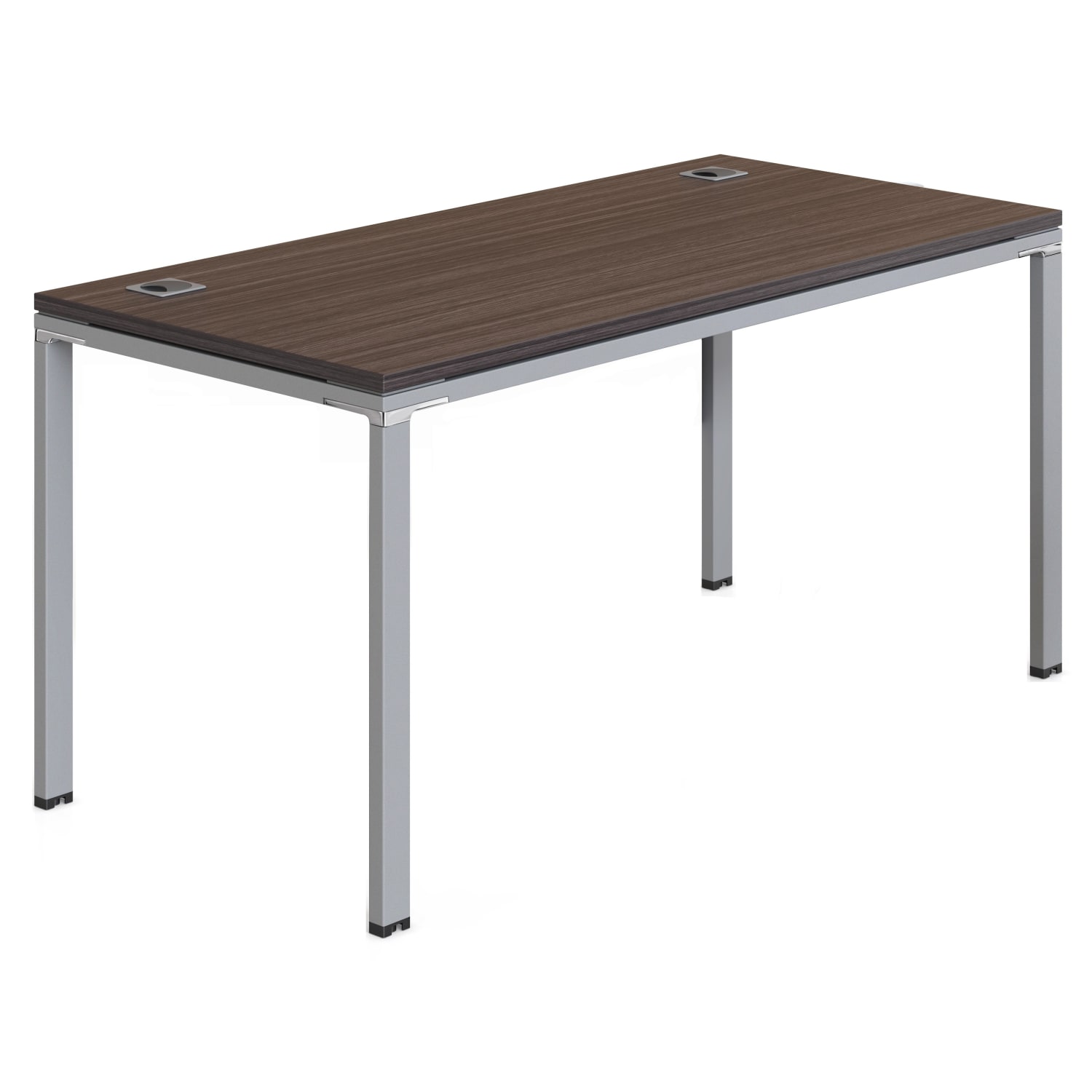 Boss Office Products Simple System Workstation, 66in x 24in, Driftwood