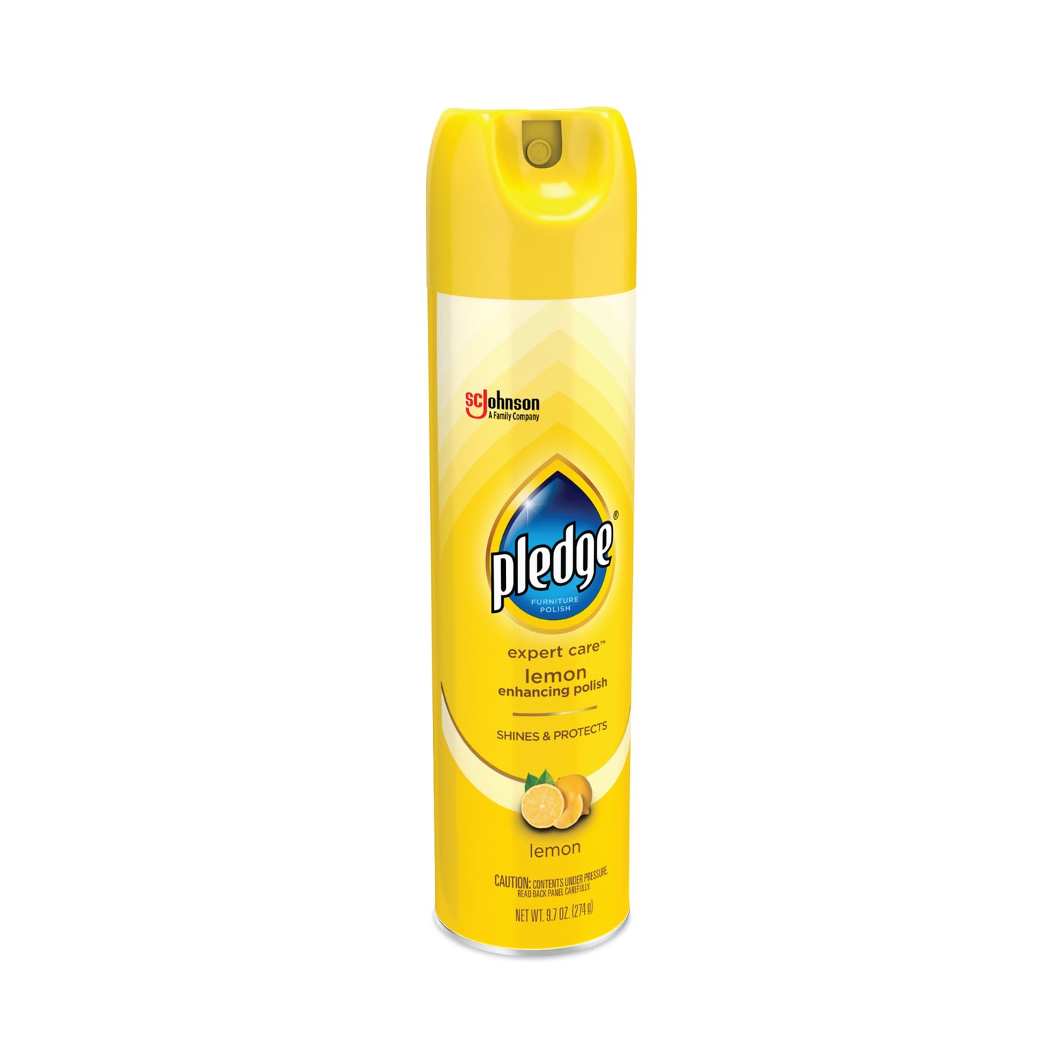 Pledge Expert Care Enhancing Polish - 9.7 fl oz (0.3 quart) - Lemon Scent - Yellow - 6 / Carton - Image 4