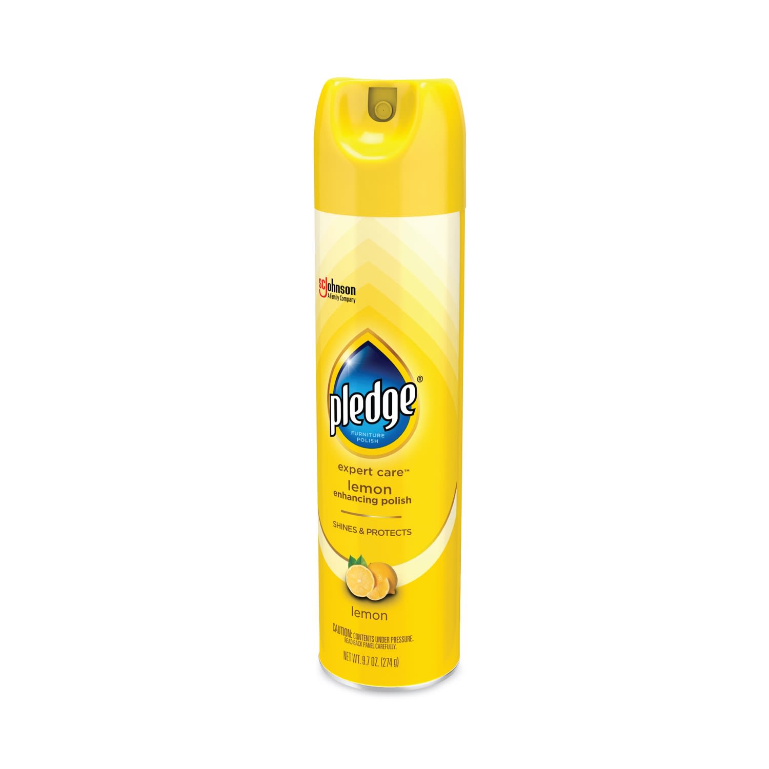 Pledge Expert Care Enhancing Polish - 9.7 fl oz (0.3 quart) - Lemon Scent - Yellow - 6 / Carton - Image 6
