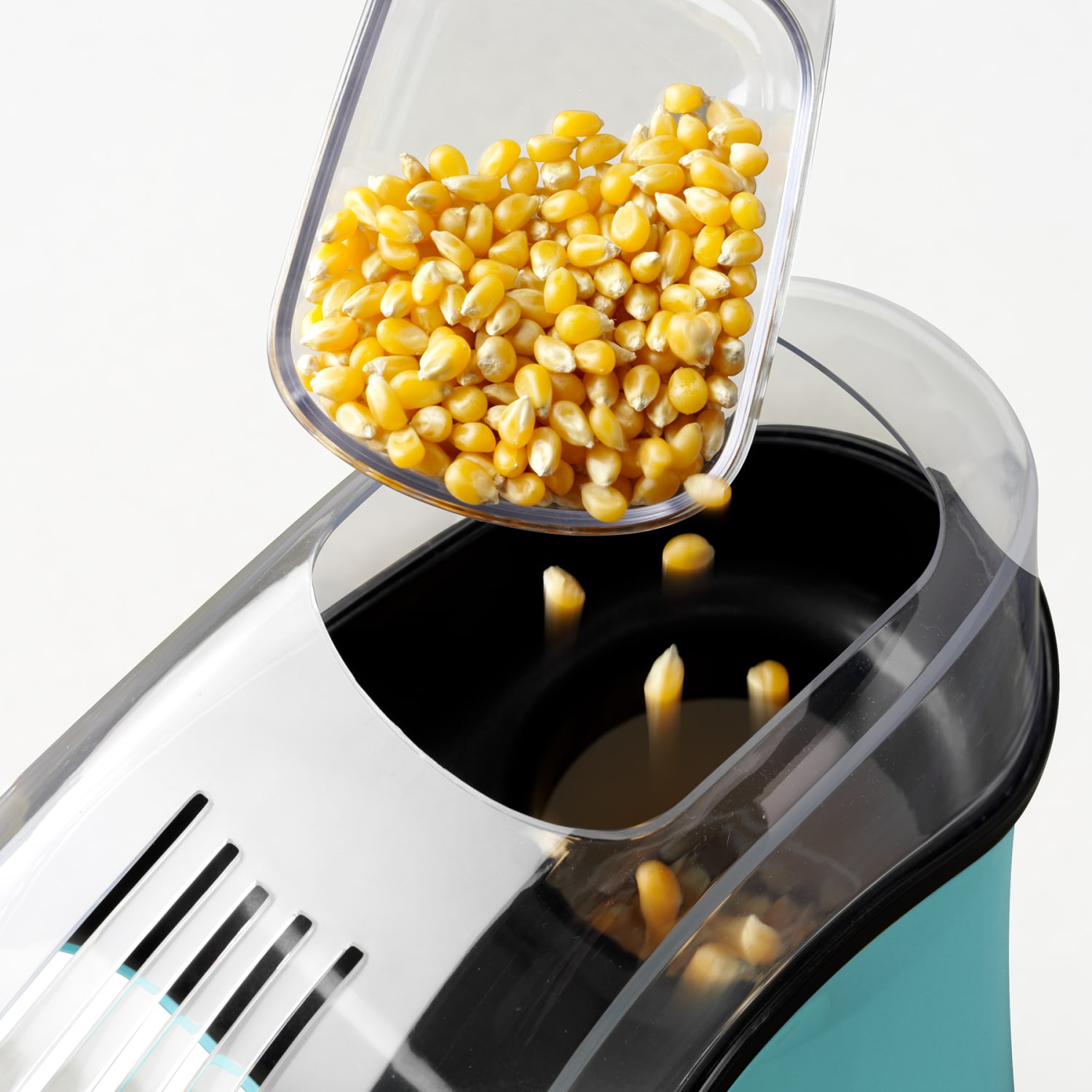 Nostalgia Air-Pop Popcorn Maker, Aqua - Image 4