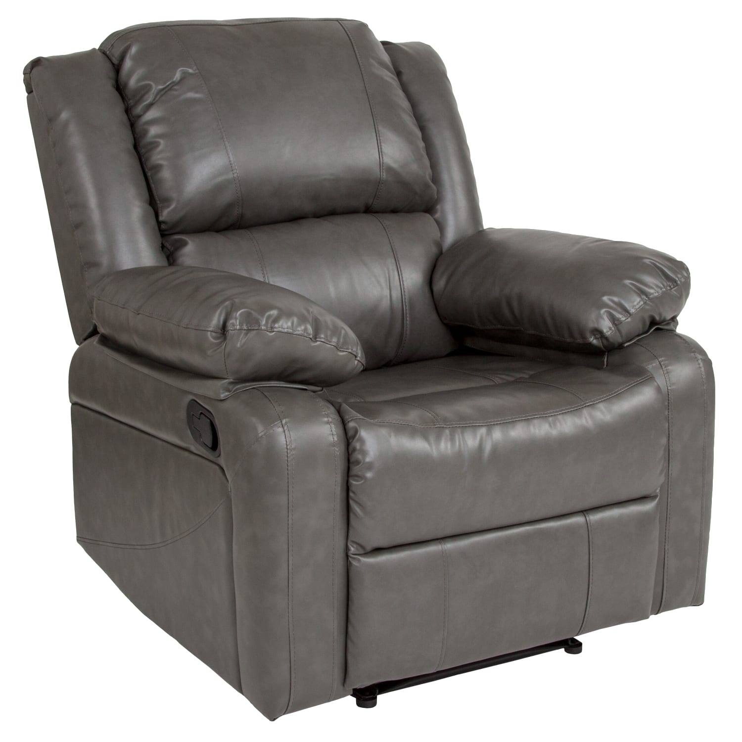 Flash Furniture Harmony Series Recliner Chair, Gray/Black - Image 3