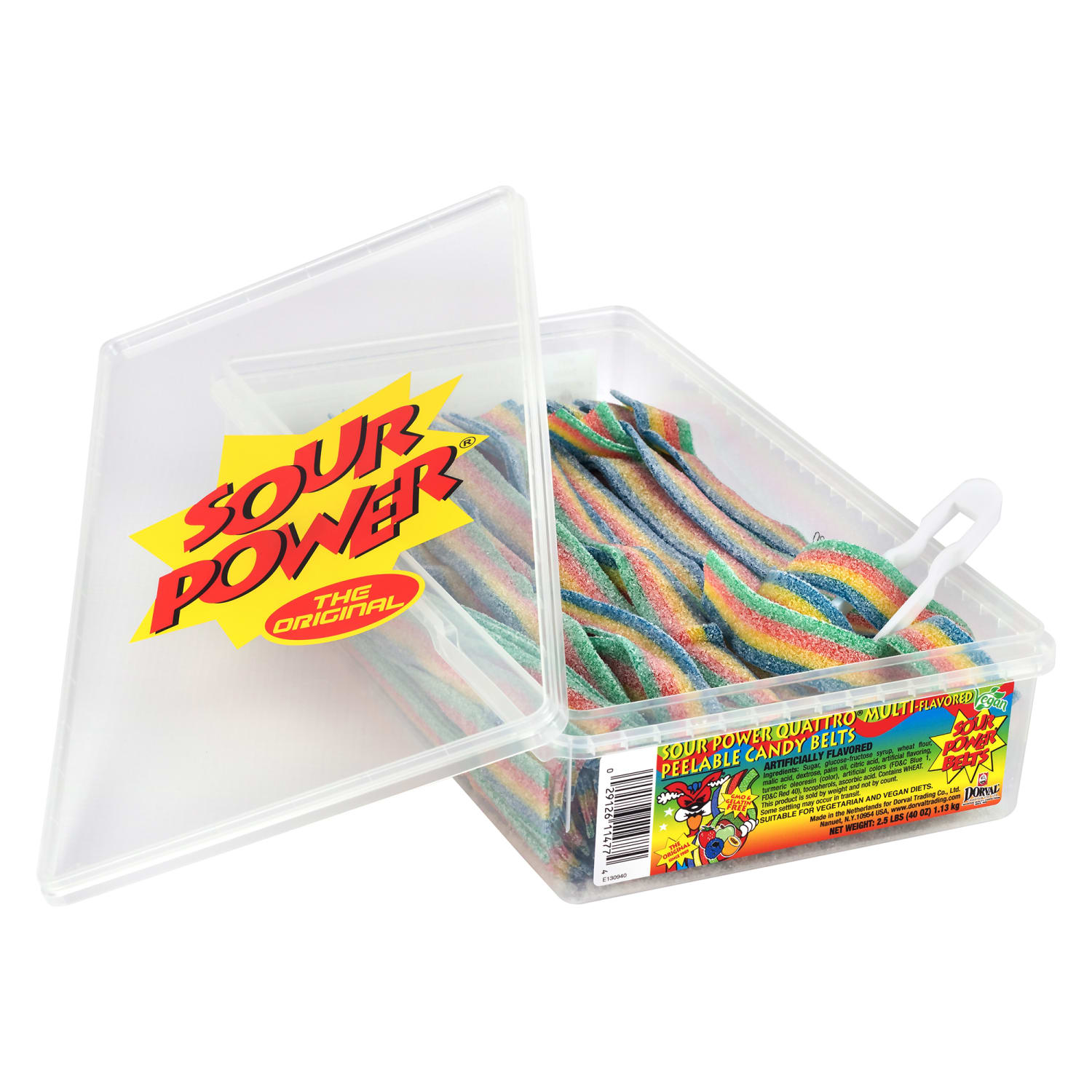 Sour Power Belts Quattro, Tub Of 150 Belts - Image 4