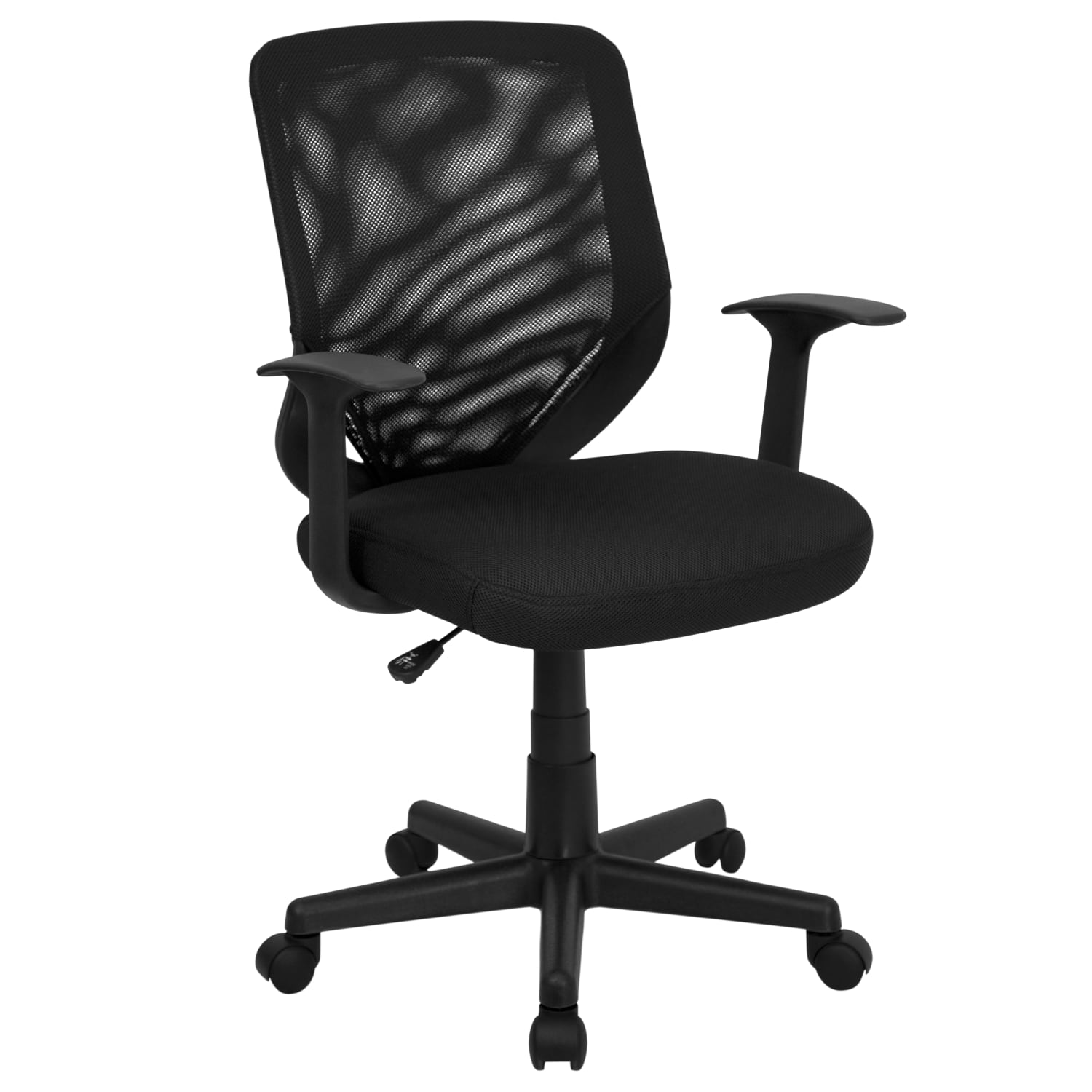 Flash Furniture Norris Mesh MidBack Swivel Task Chair Black PopularChairscom Flash Furniture Norris Mesh Mid Back Swivel Task Chair Black PopularChairscom