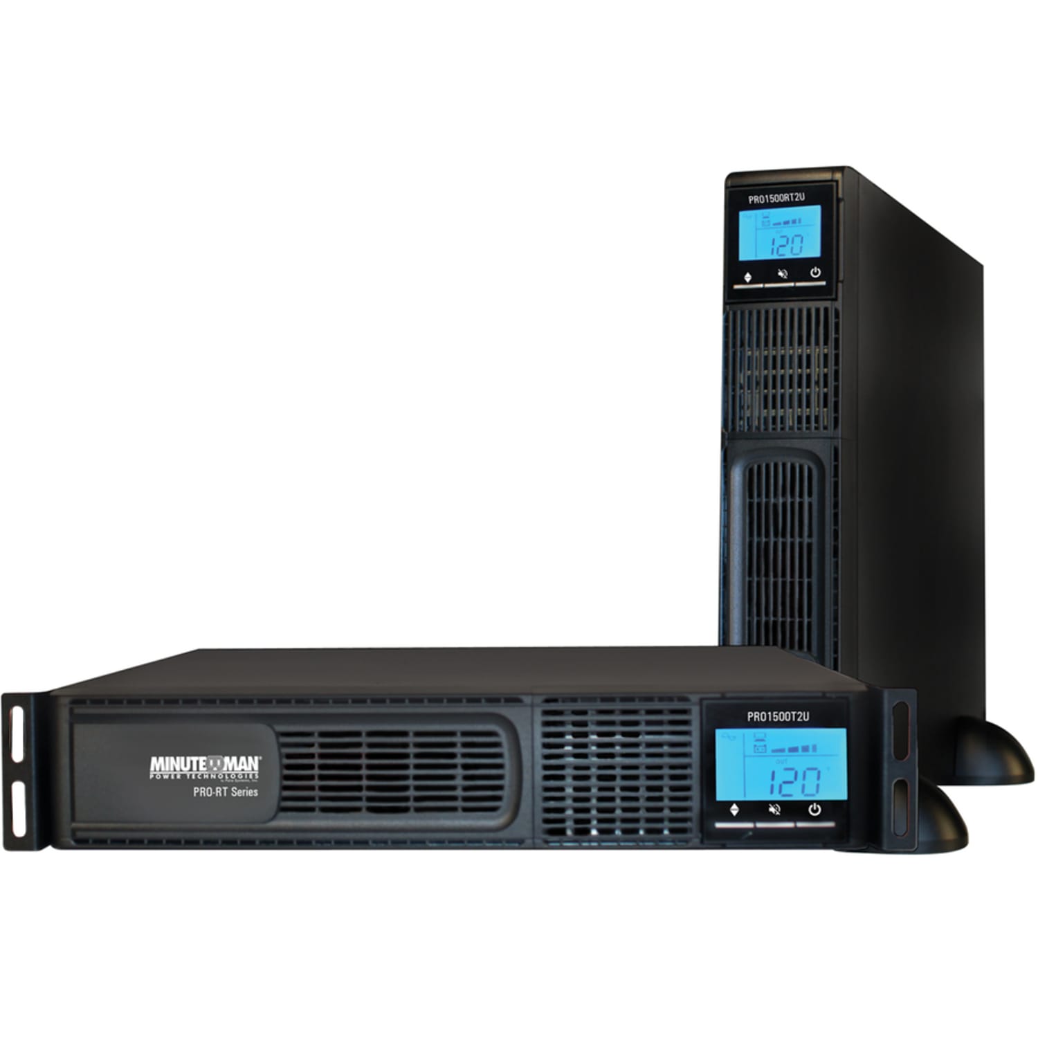 Minuteman PRO-RT PRO1500RT2U 1500VA Tower/Rack/Wall Mountable UPS - 2U Tower/Rack/Wall Mountable - 4 Minute Stan - PRO1500RT2U - Image 5