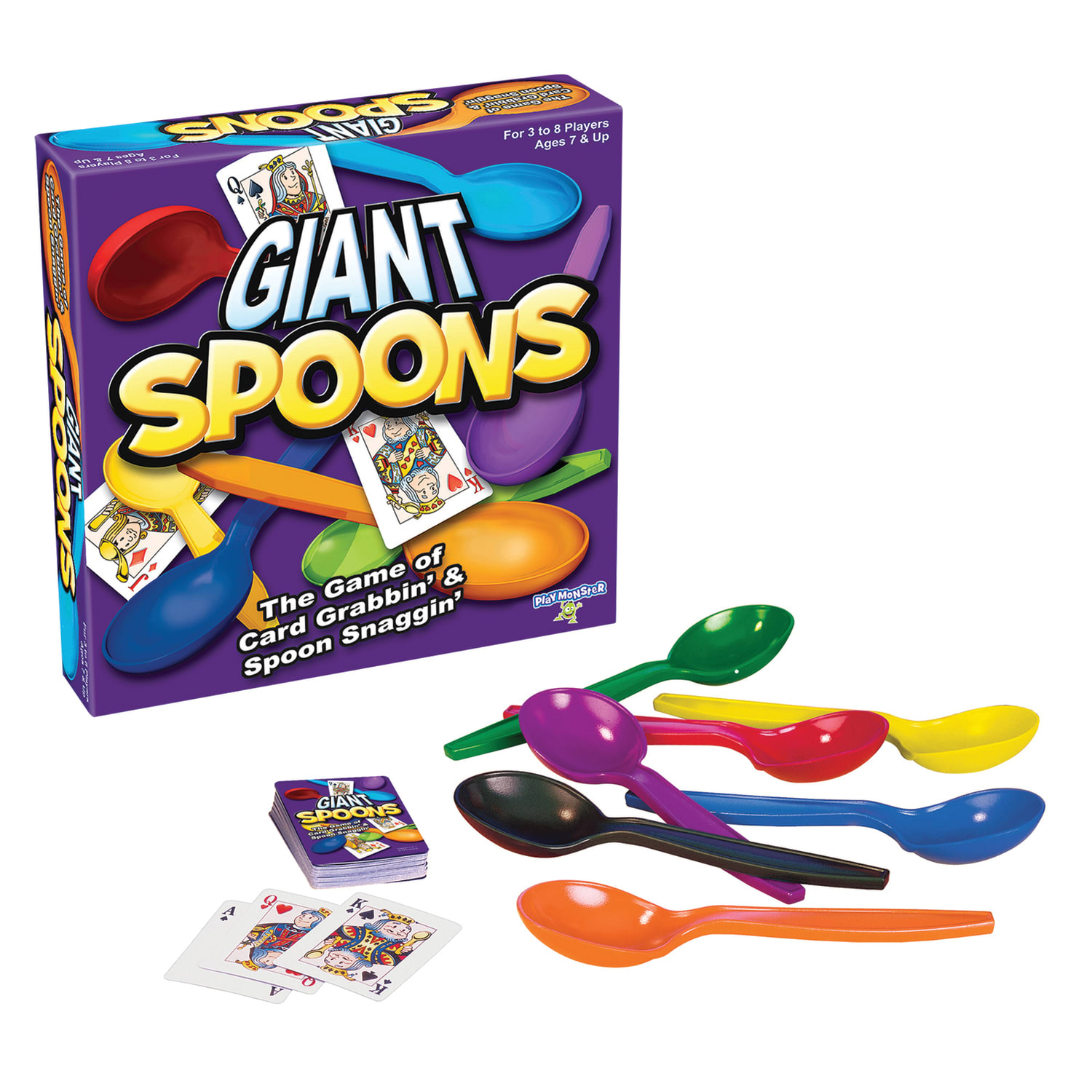PlayMonster Giant Spoons The Card Grabbin & Spoon Snaggin Game - Image 3